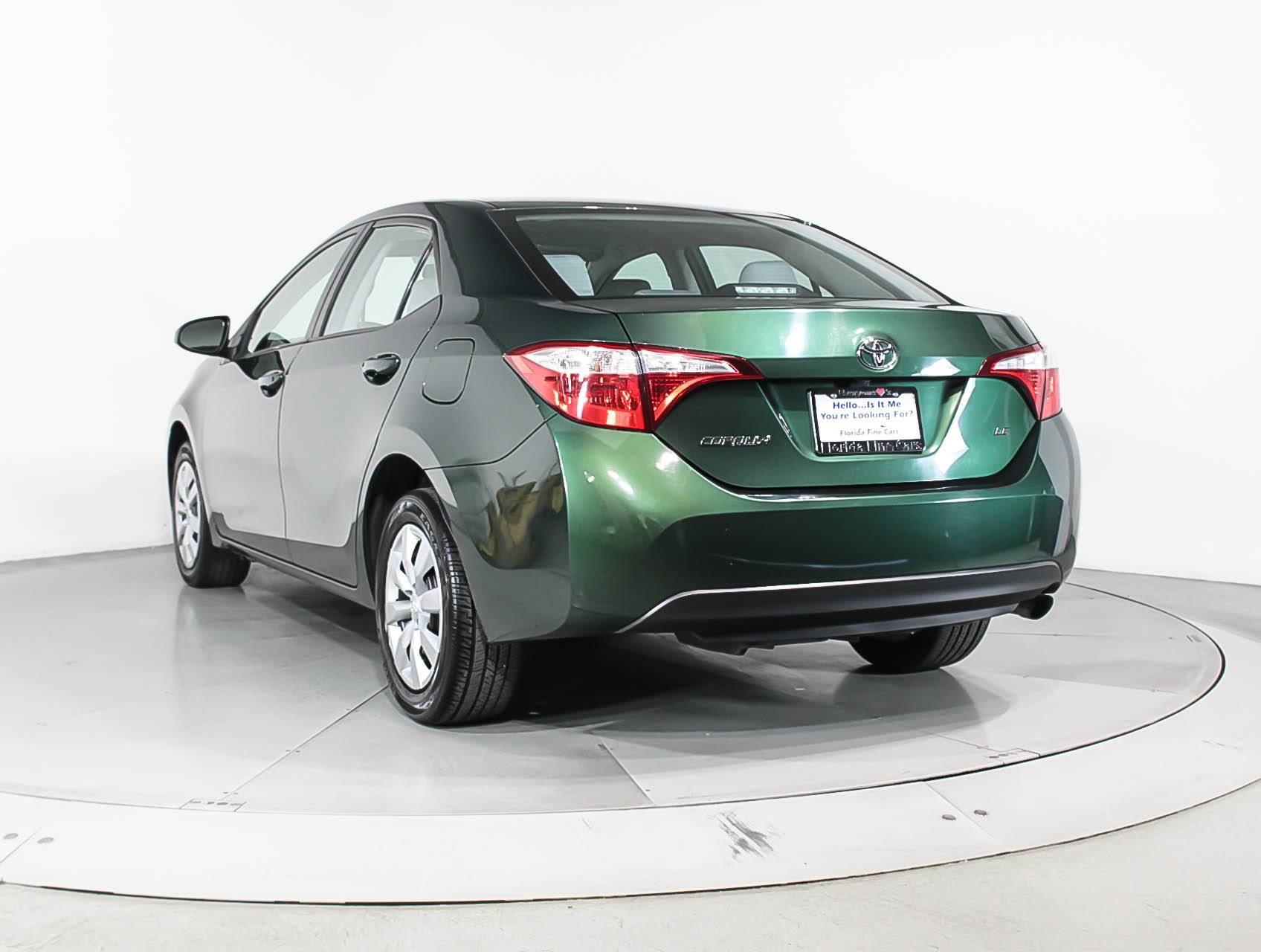 Florida Fine Cars - Used TOYOTA COROLLA 2016 MIAMI Le