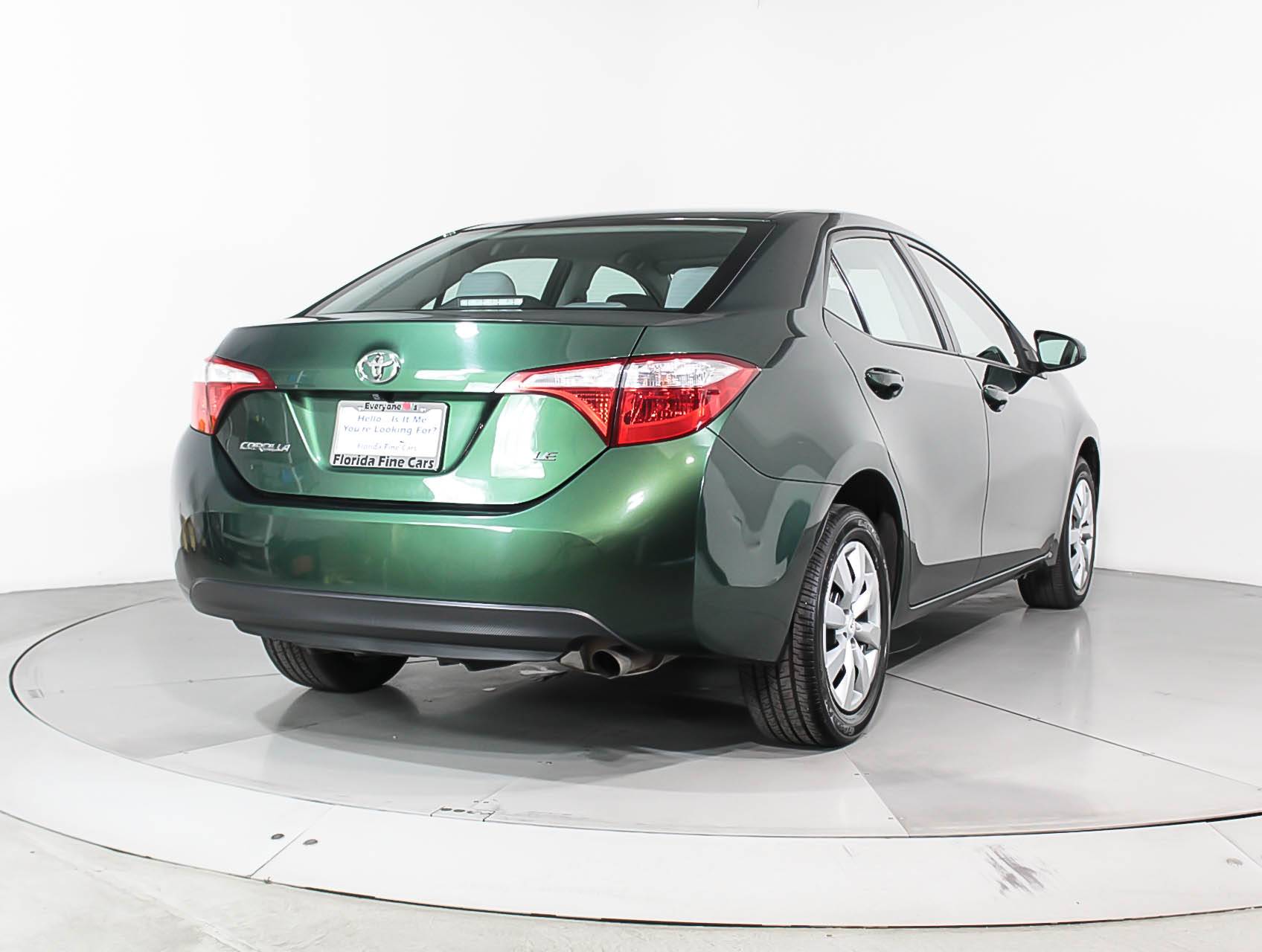 Florida Fine Cars - Used TOYOTA COROLLA 2016 MIAMI Le