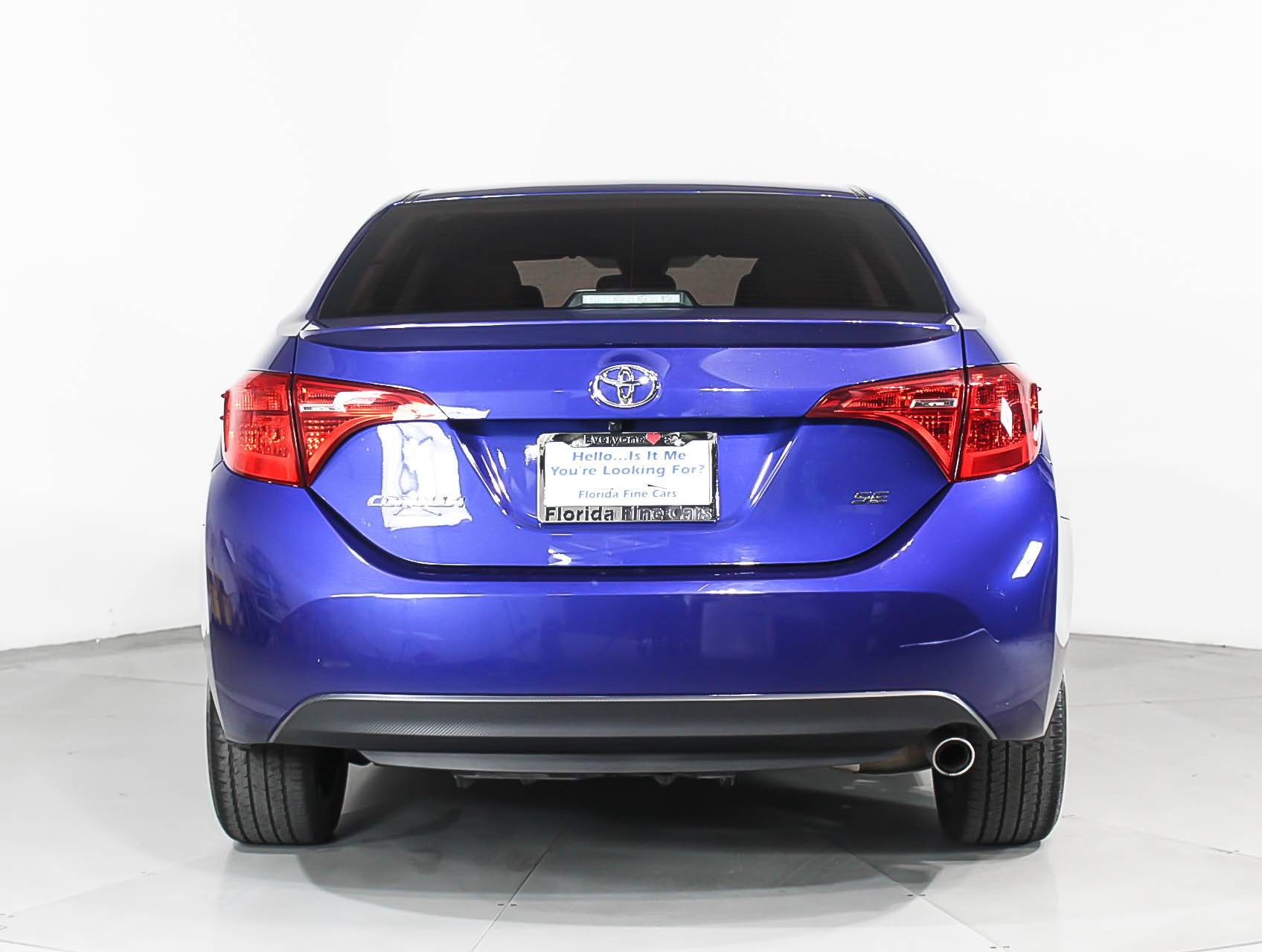 Florida Fine Cars - Used TOYOTA COROLLA 2017 MIAMI Se