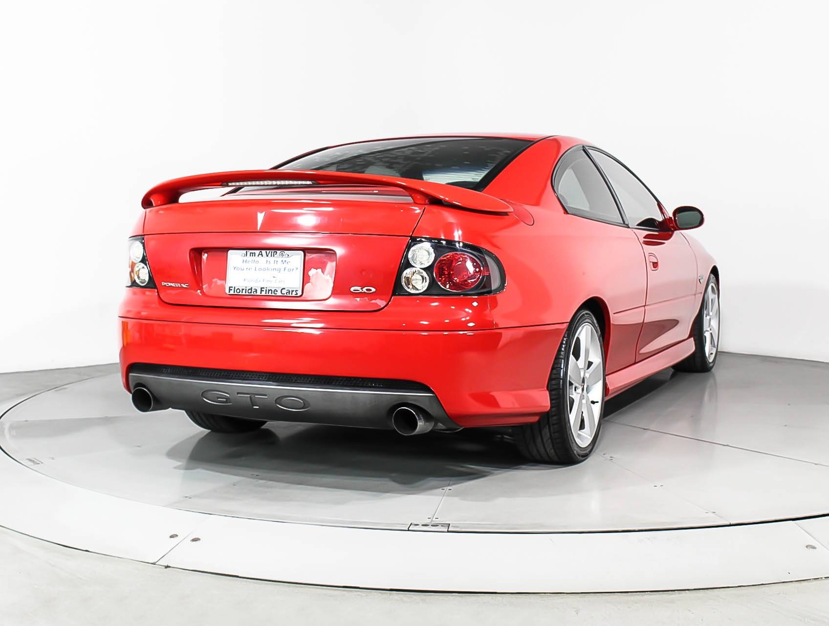 Florida Fine Cars - Used PONTIAC GTO 2006 HOLLYWOOD 6.0
