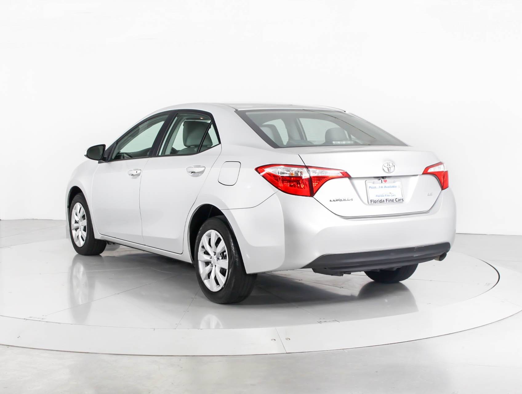 Florida Fine Cars - Used TOYOTA COROLLA 2016 WEST PALM Le