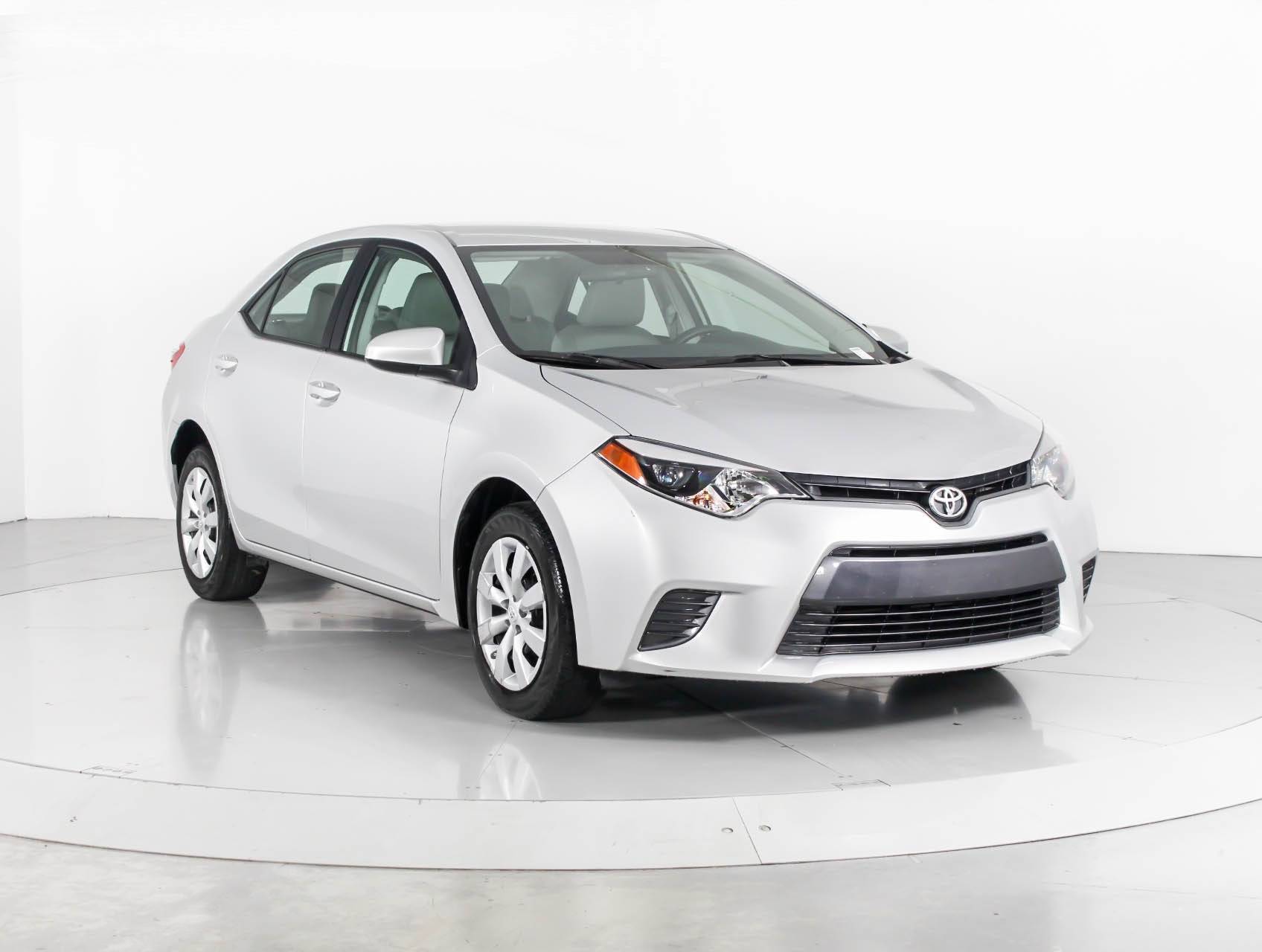Florida Fine Cars - Used TOYOTA COROLLA 2016 WEST PALM Le