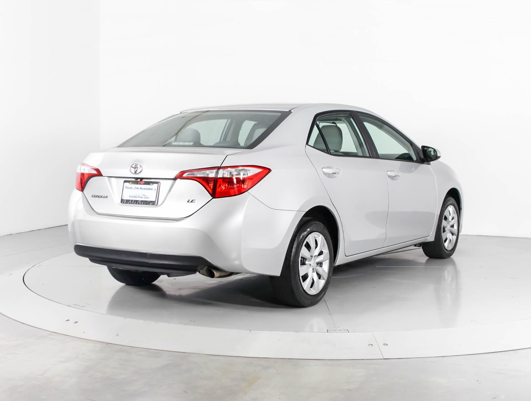 Florida Fine Cars - Used TOYOTA COROLLA 2016 WEST PALM Le