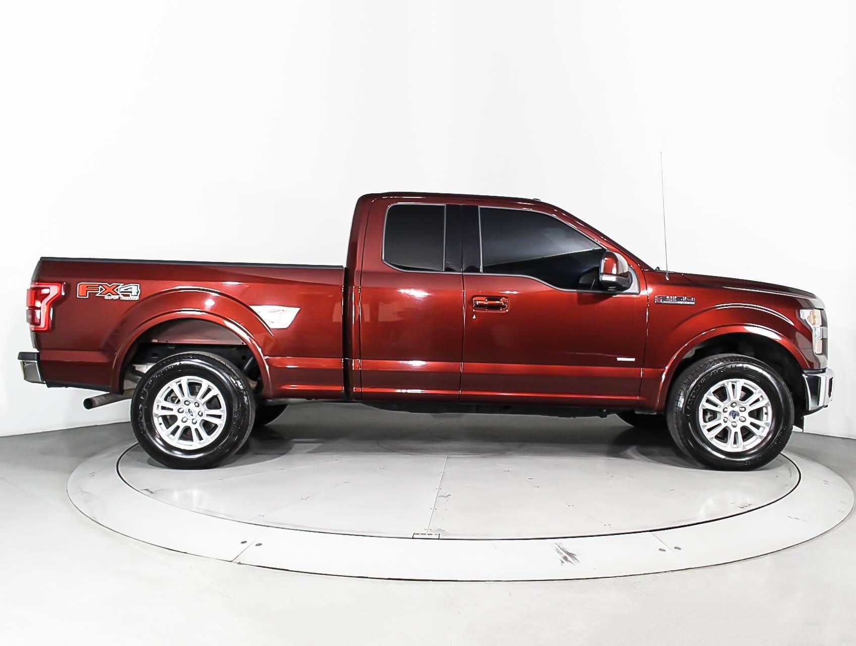 Florida Fine Cars - Used FORD F 150 2015 MIAMI Lariat Fx4