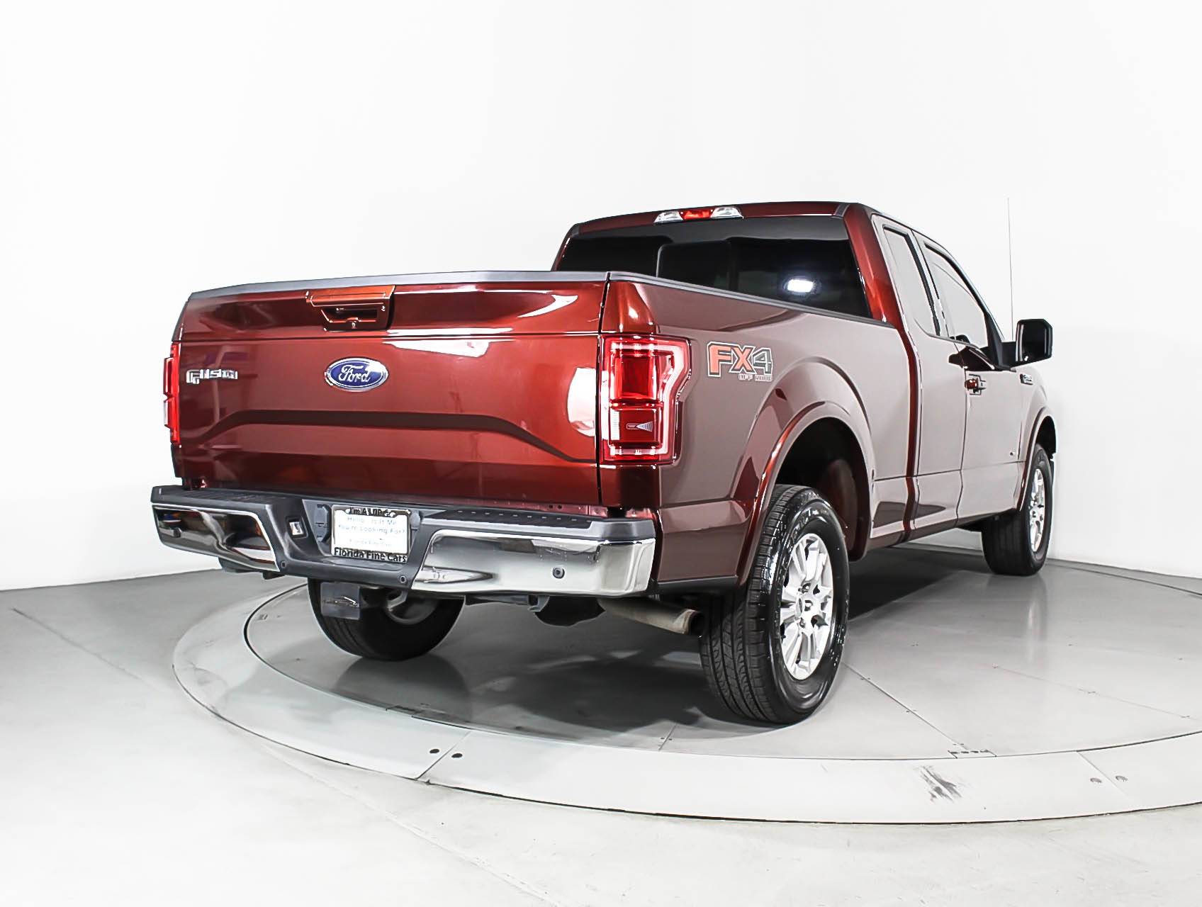 Florida Fine Cars - Used FORD F 150 2015 MIAMI Lariat Fx4