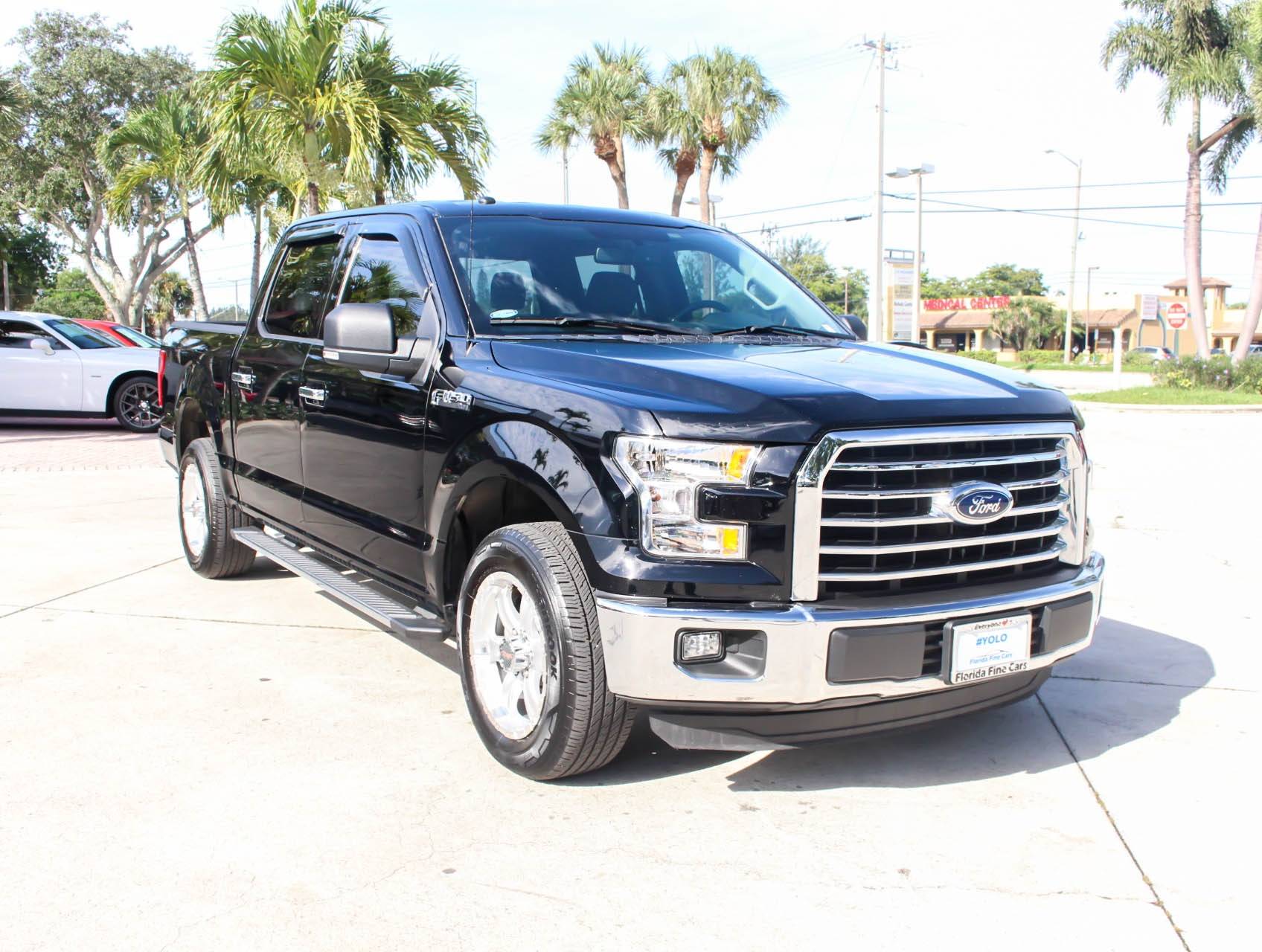 Florida Fine Cars - Used FORD F 150 2016 WEST PALM Xlt Texas Edition