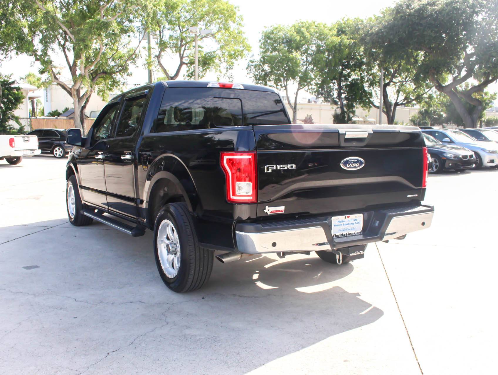 Florida Fine Cars - Used FORD F 150 2016 WEST PALM Xlt Texas Edition