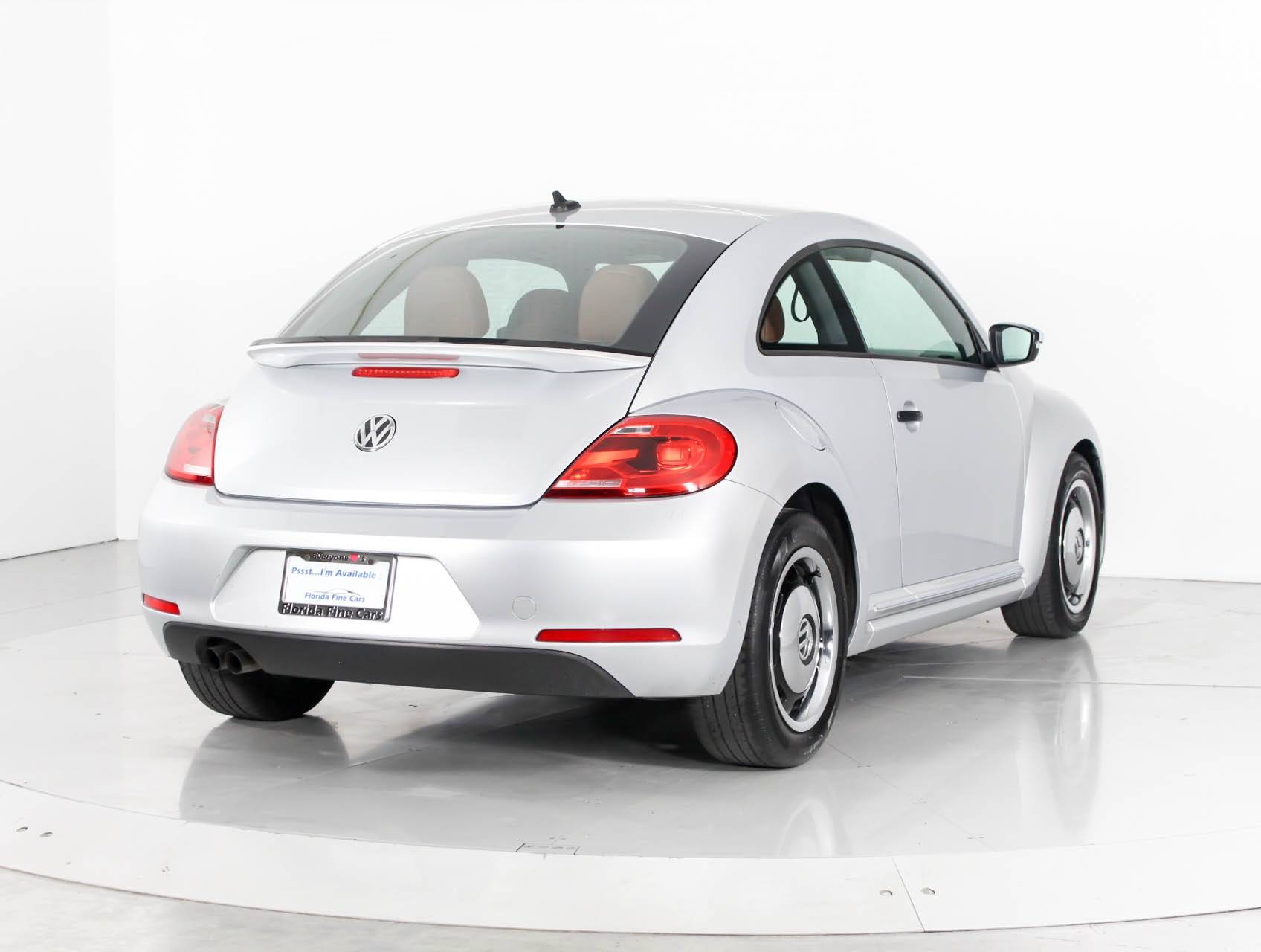 Florida Fine Cars - Used VOLKSWAGEN BEETLE 2015 WEST PALM 1.8t Classic