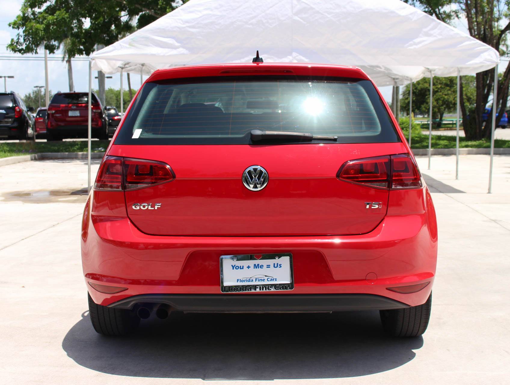 Florida Fine Cars - Used VOLKSWAGEN GOLF 2016 MARGATE Tsi S