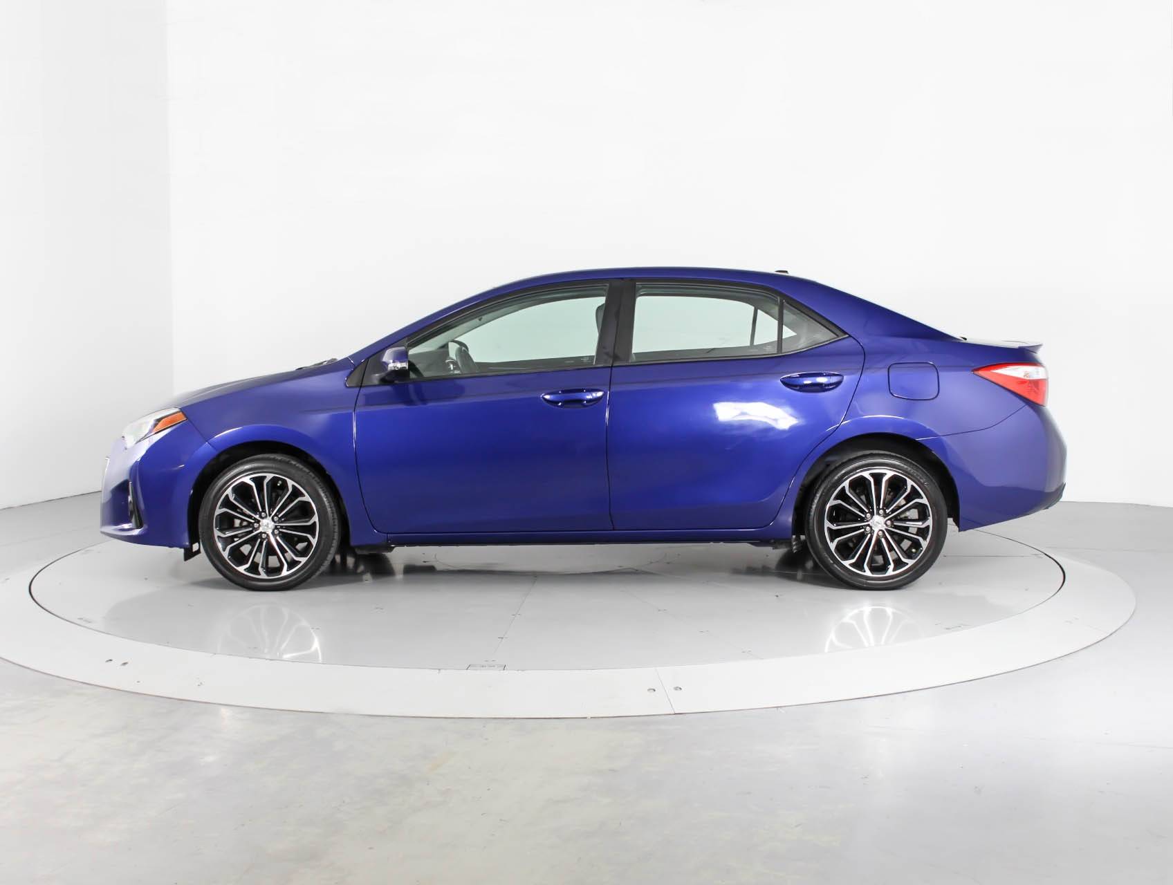 Florida Fine Cars - Used TOYOTA COROLLA 2015 WEST PALM S Plus