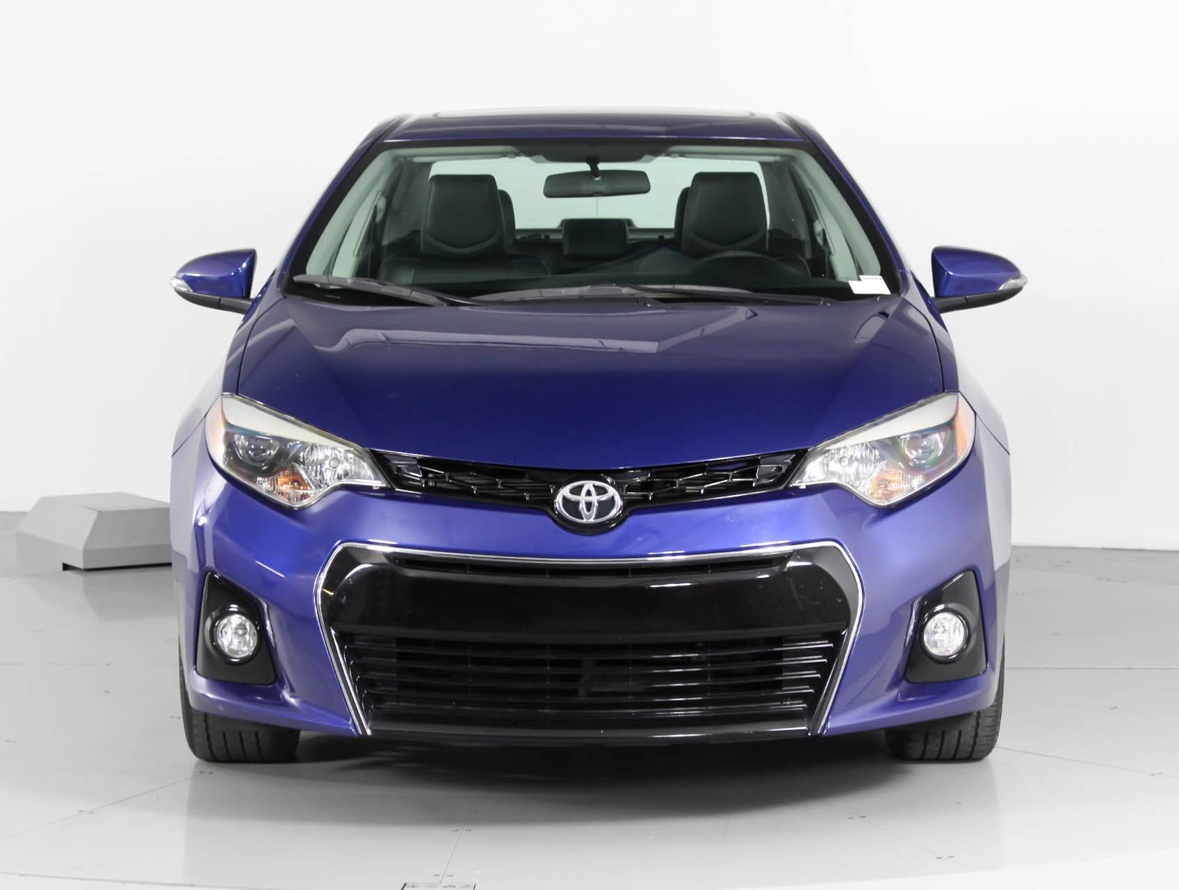 Florida Fine Cars - Used TOYOTA COROLLA 2015 WEST PALM S Plus