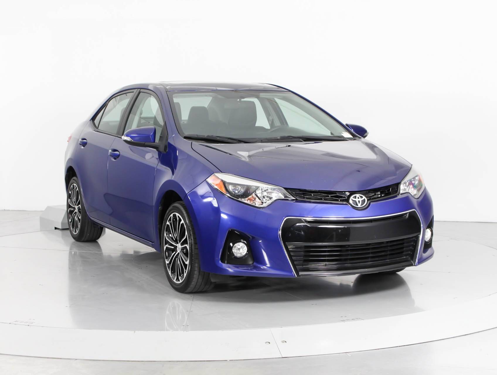 Florida Fine Cars - Used TOYOTA COROLLA 2015 WEST PALM S Plus