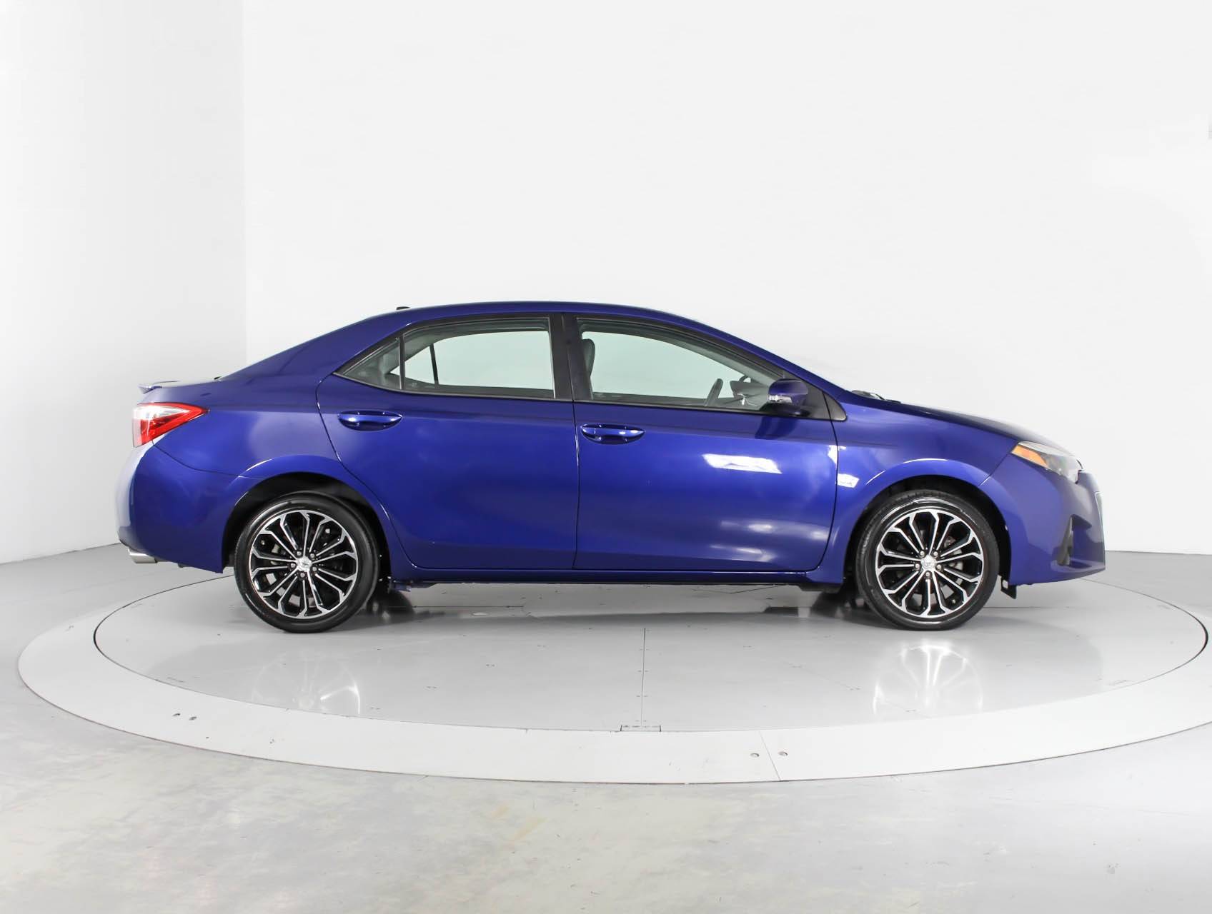 Florida Fine Cars - Used TOYOTA COROLLA 2015 WEST PALM S Plus