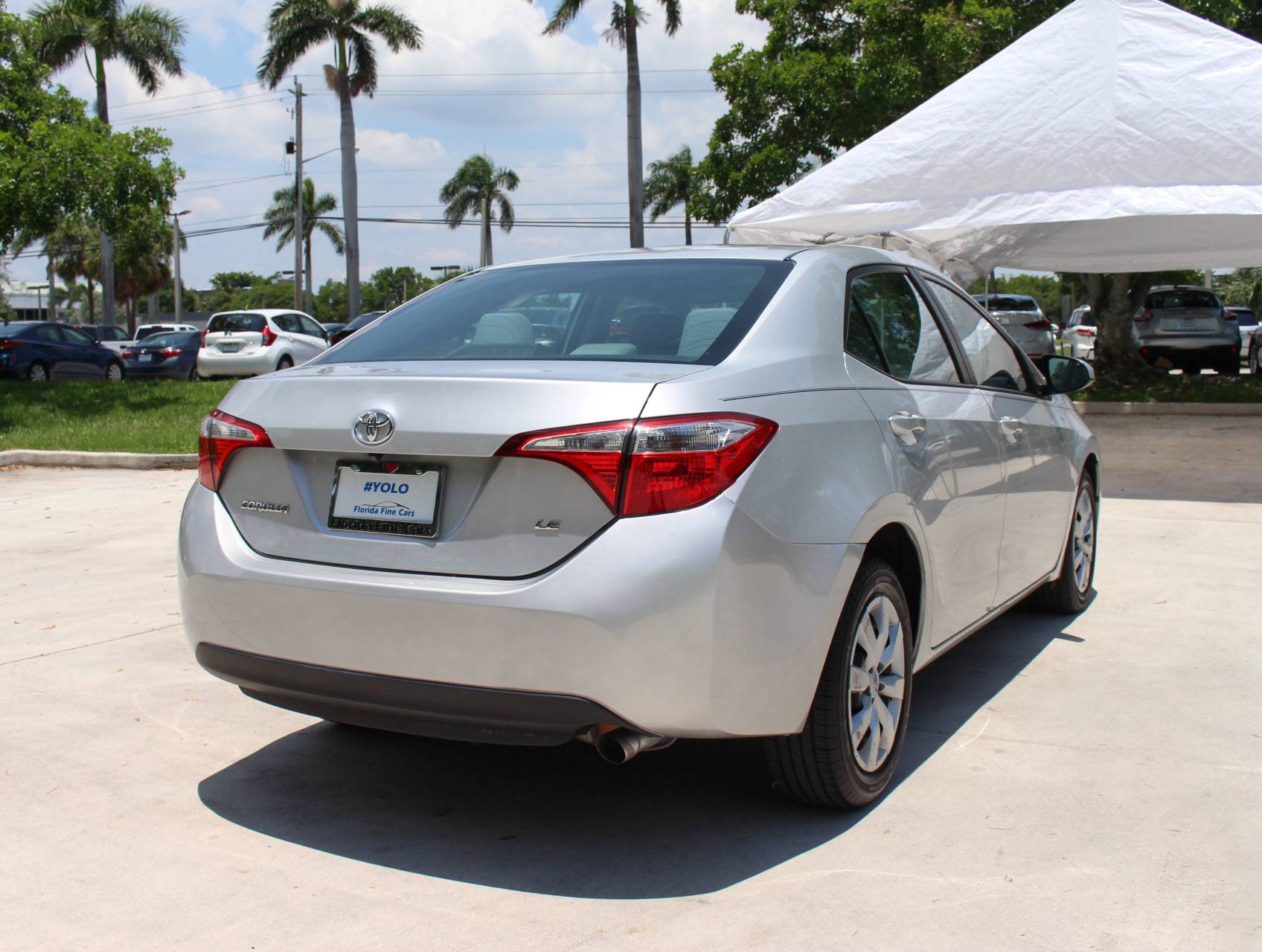 Florida Fine Cars - Used TOYOTA COROLLA 2015 MARGATE Le