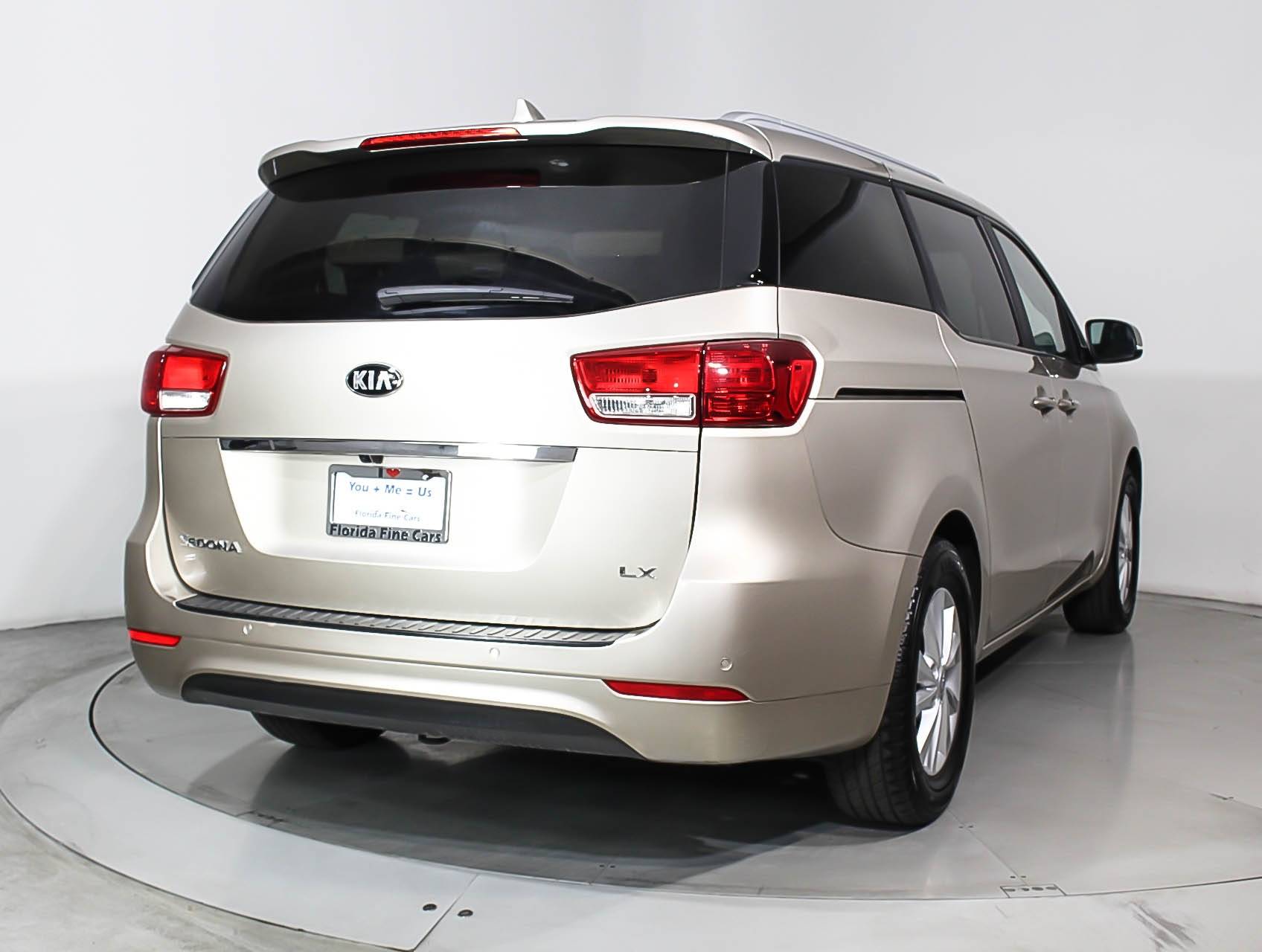 Florida Fine Cars - Used KIA SEDONA 2017 HOLLYWOOD Lx