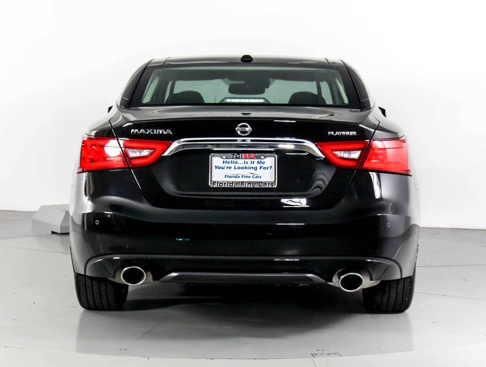 Florida Fine Cars - Used NISSAN MAXIMA 2017 WEST PALM Platinum