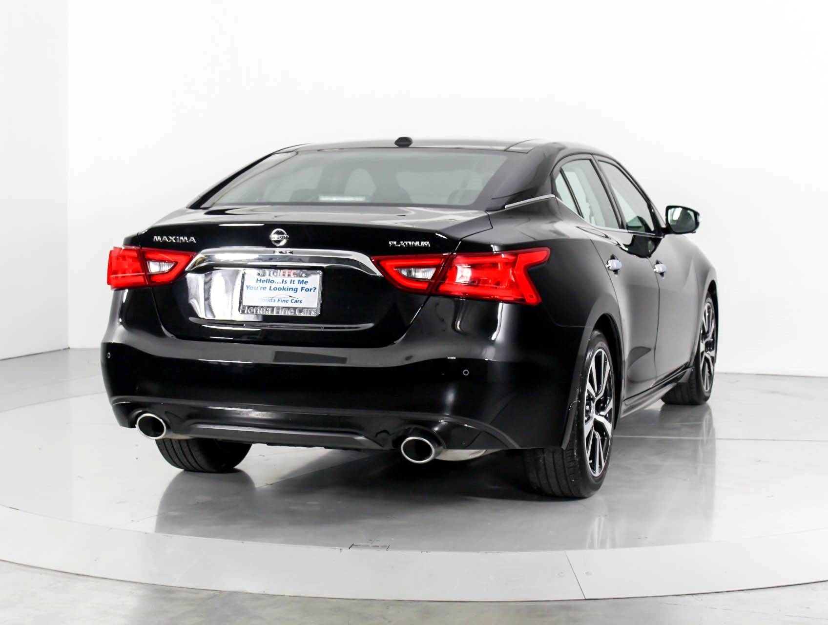Florida Fine Cars - Used NISSAN MAXIMA 2017 WEST PALM Platinum