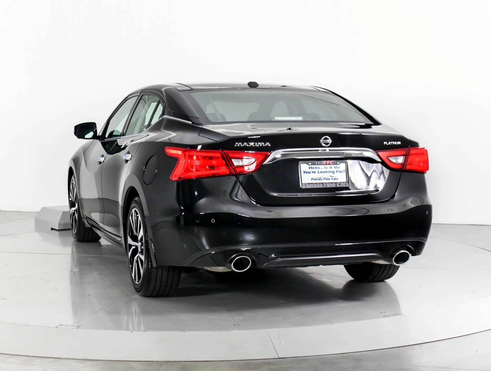 Florida Fine Cars - Used NISSAN MAXIMA 2017 WEST PALM Platinum