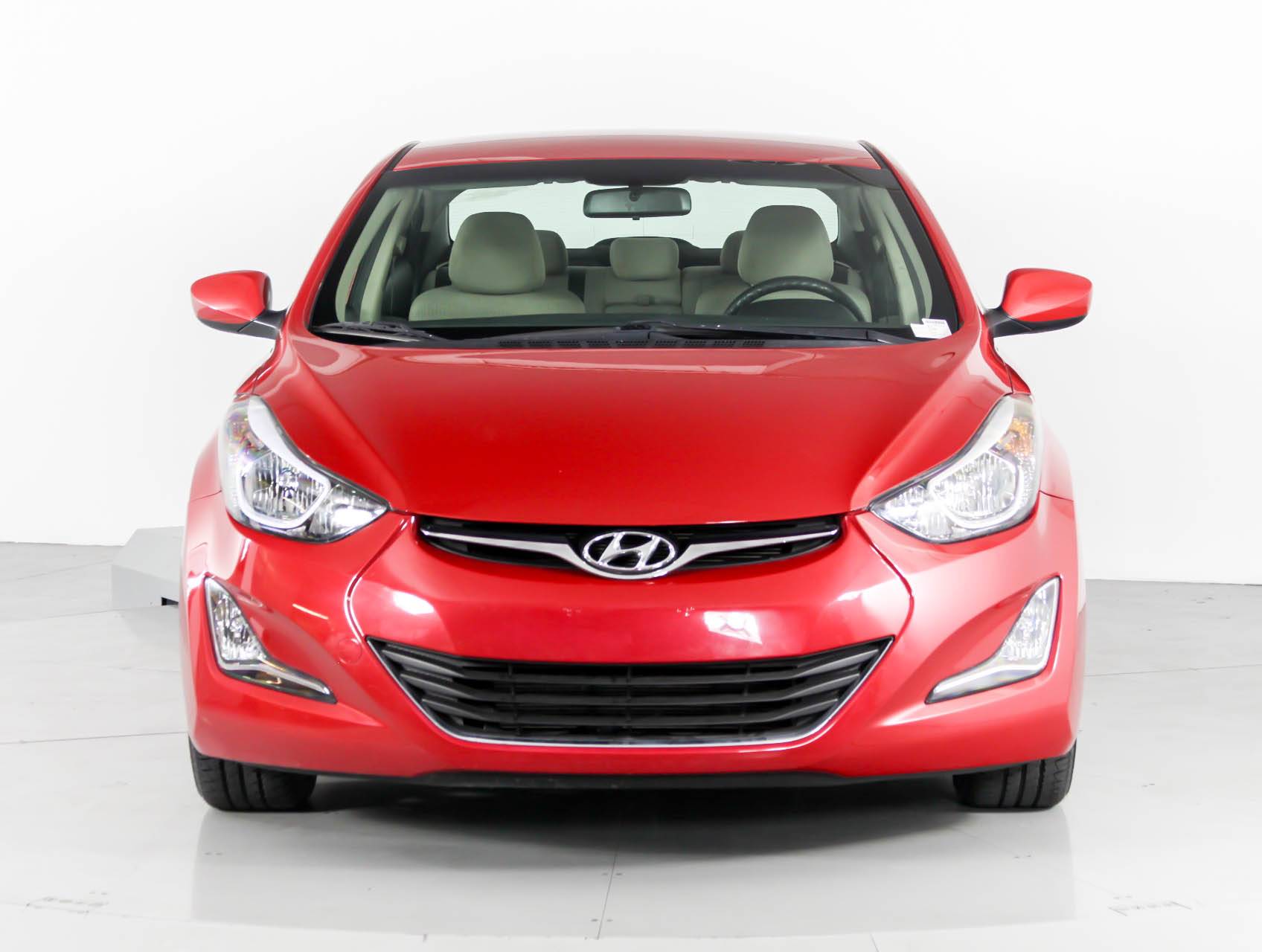 Florida Fine Cars - Used HYUNDAI ELANTRA 2015 MIAMI Se