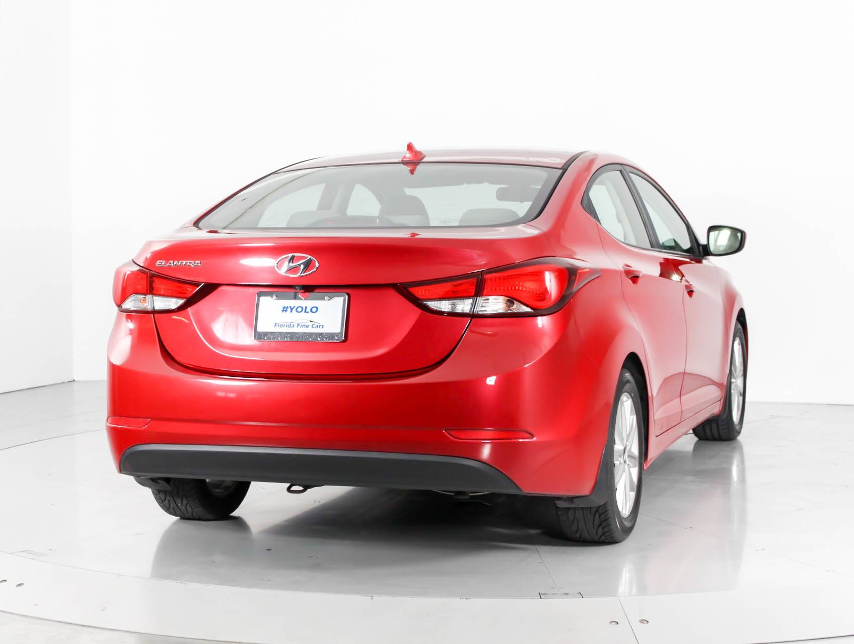 Florida Fine Cars - Used HYUNDAI ELANTRA 2015 MIAMI Se
