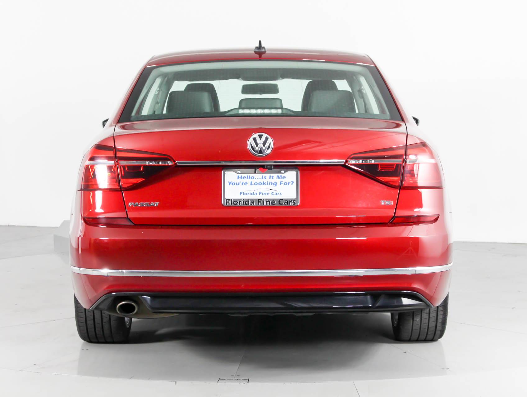 Florida Fine Cars - Used VOLKSWAGEN PASSAT 2017 WEST PALM 1.8T R-LINE