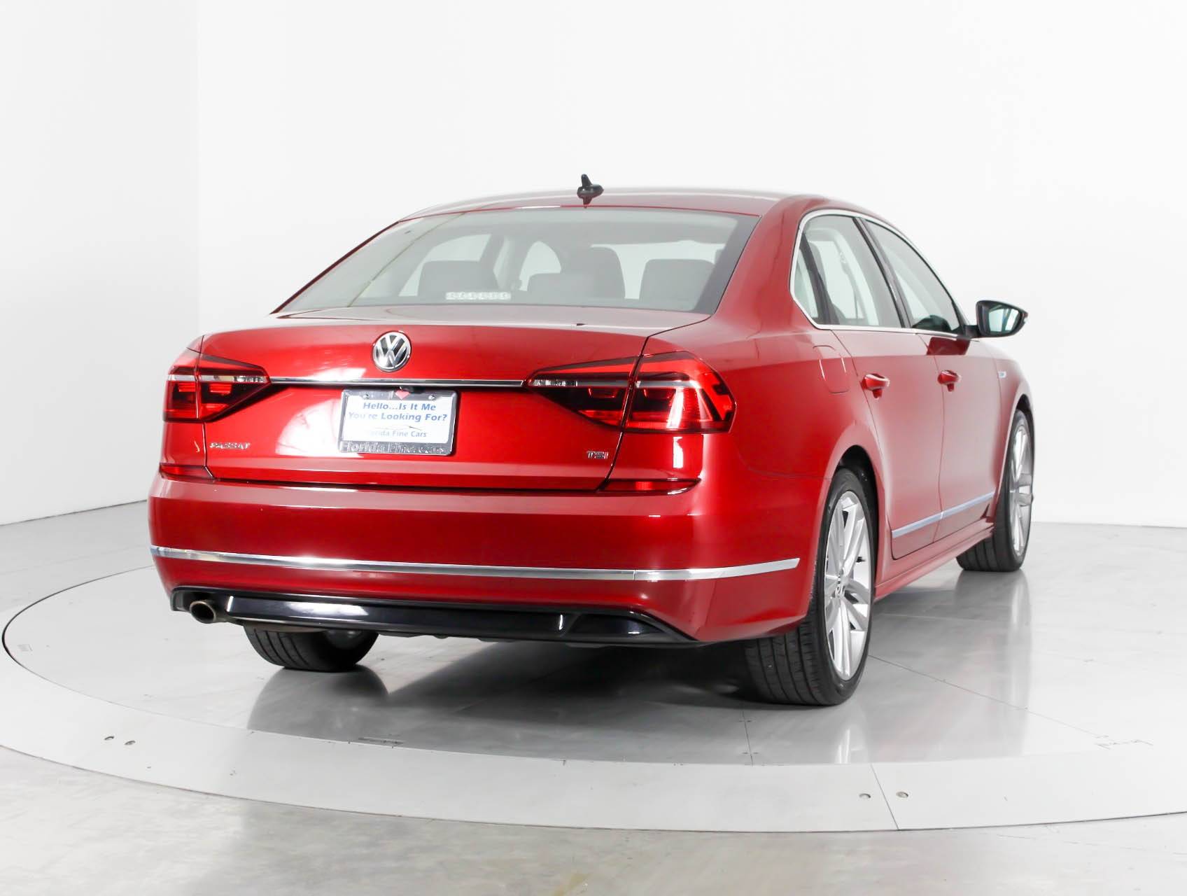 Florida Fine Cars - Used VOLKSWAGEN PASSAT 2017 WEST PALM 1.8T R-LINE