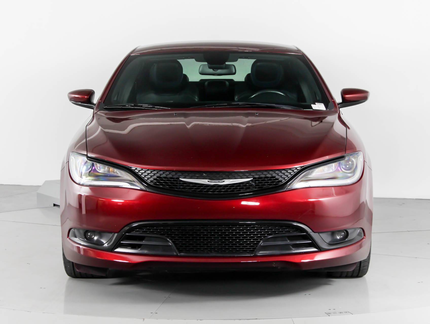 Florida Fine Cars - Used CHRYSLER 200 2015 WEST PALM S