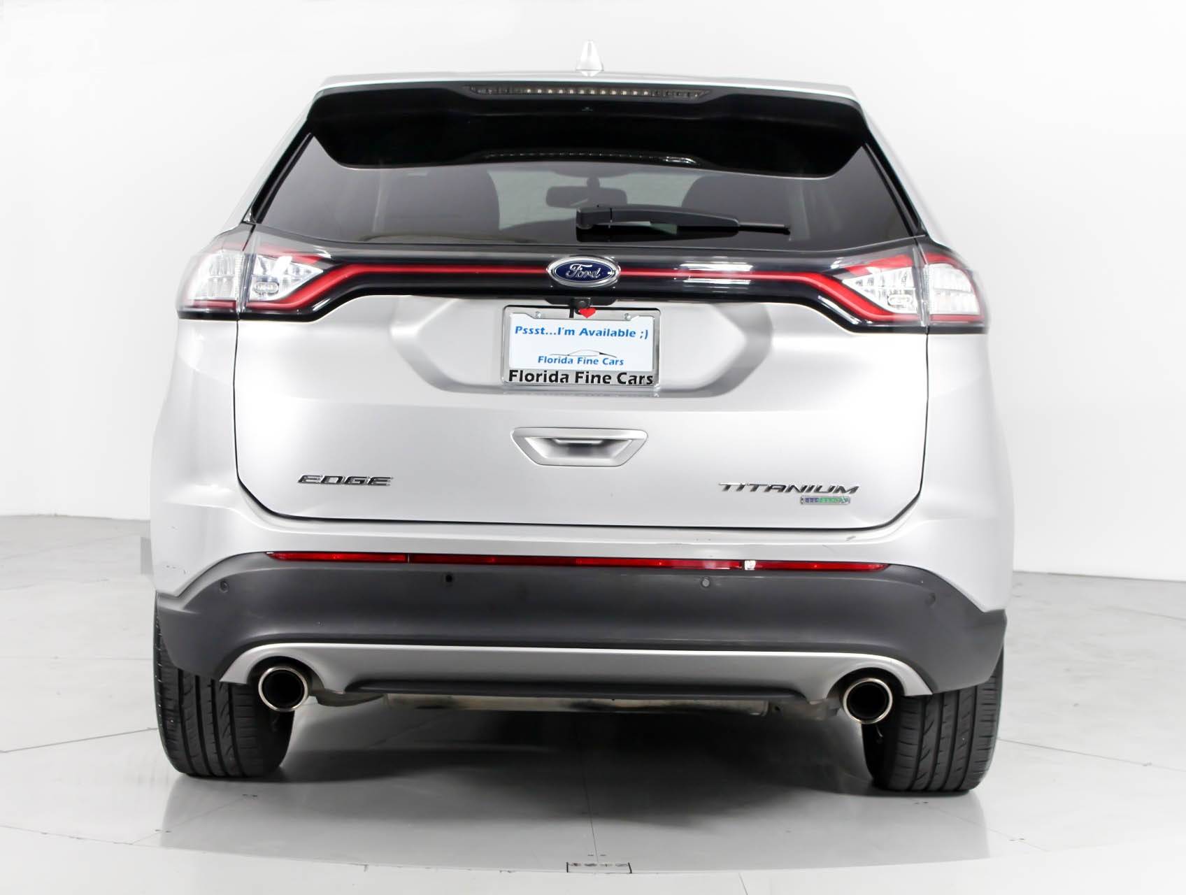 Florida Fine Cars - Used FORD EDGE 2017 WEST PALM TITANIUM