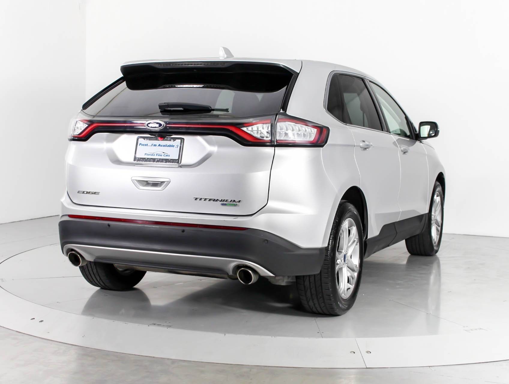 Florida Fine Cars - Used FORD EDGE 2017 WEST PALM TITANIUM