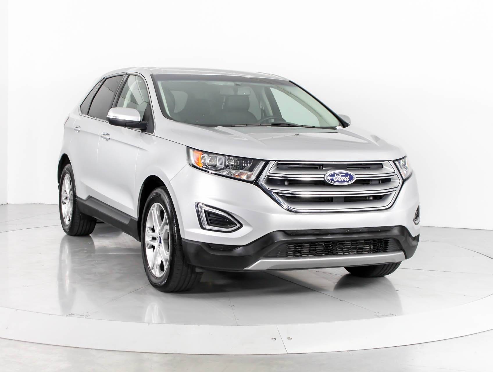 Florida Fine Cars - Used FORD EDGE 2017 WEST PALM TITANIUM