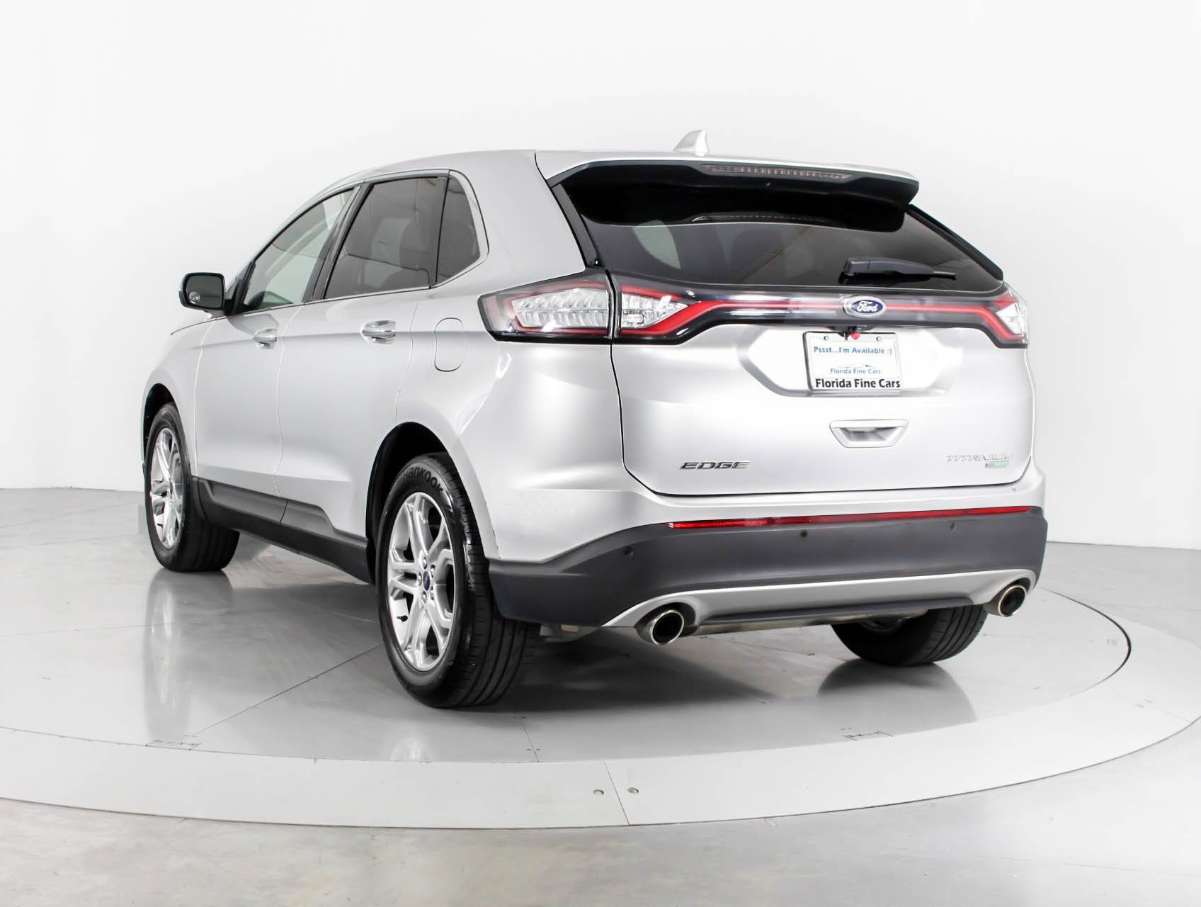 Florida Fine Cars - Used FORD EDGE 2017 WEST PALM TITANIUM