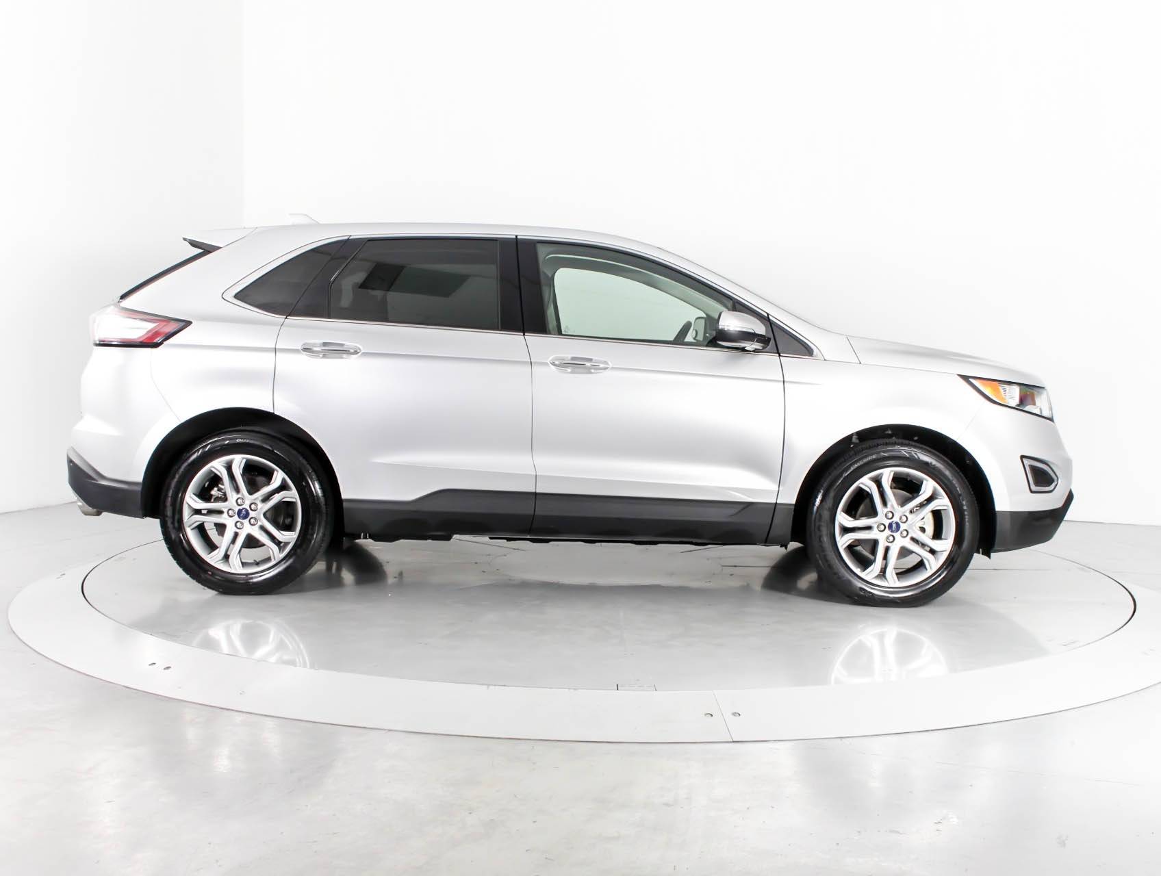 Florida Fine Cars - Used FORD EDGE 2017 WEST PALM TITANIUM