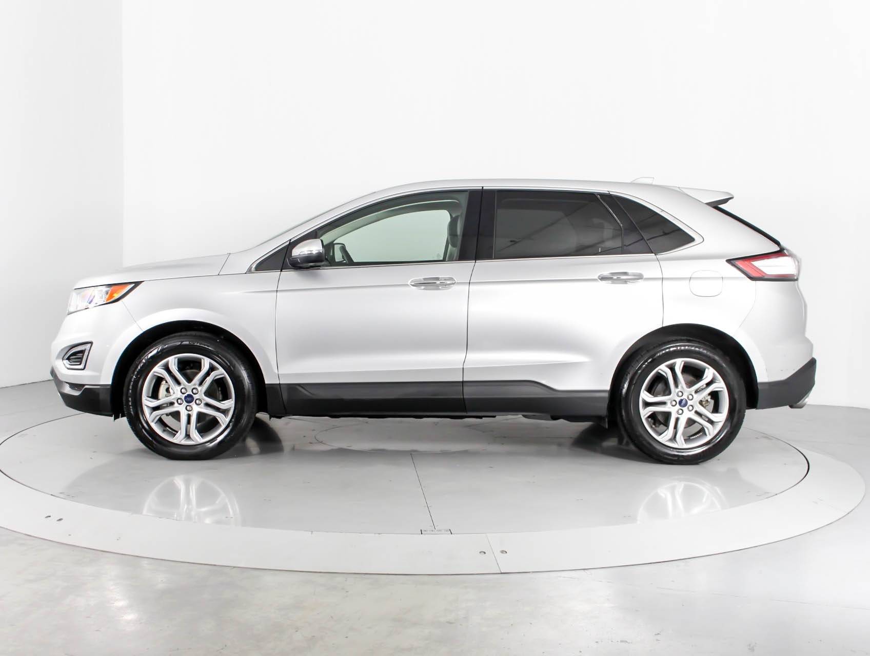Florida Fine Cars - Used FORD EDGE 2017 WEST PALM TITANIUM