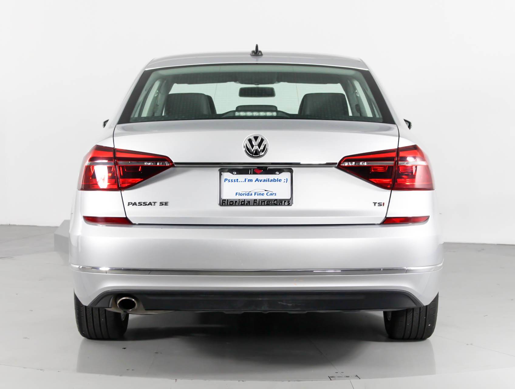 Florida Fine Cars - Used VOLKSWAGEN PASSAT 2017 WEST PALM SE