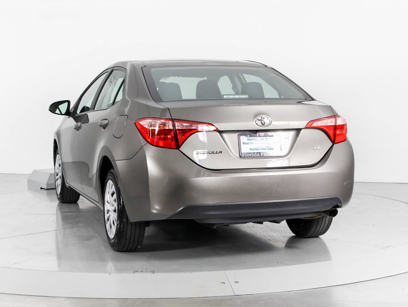 Florida Fine Cars - Used TOYOTA COROLLA 2017 WEST PALM Le