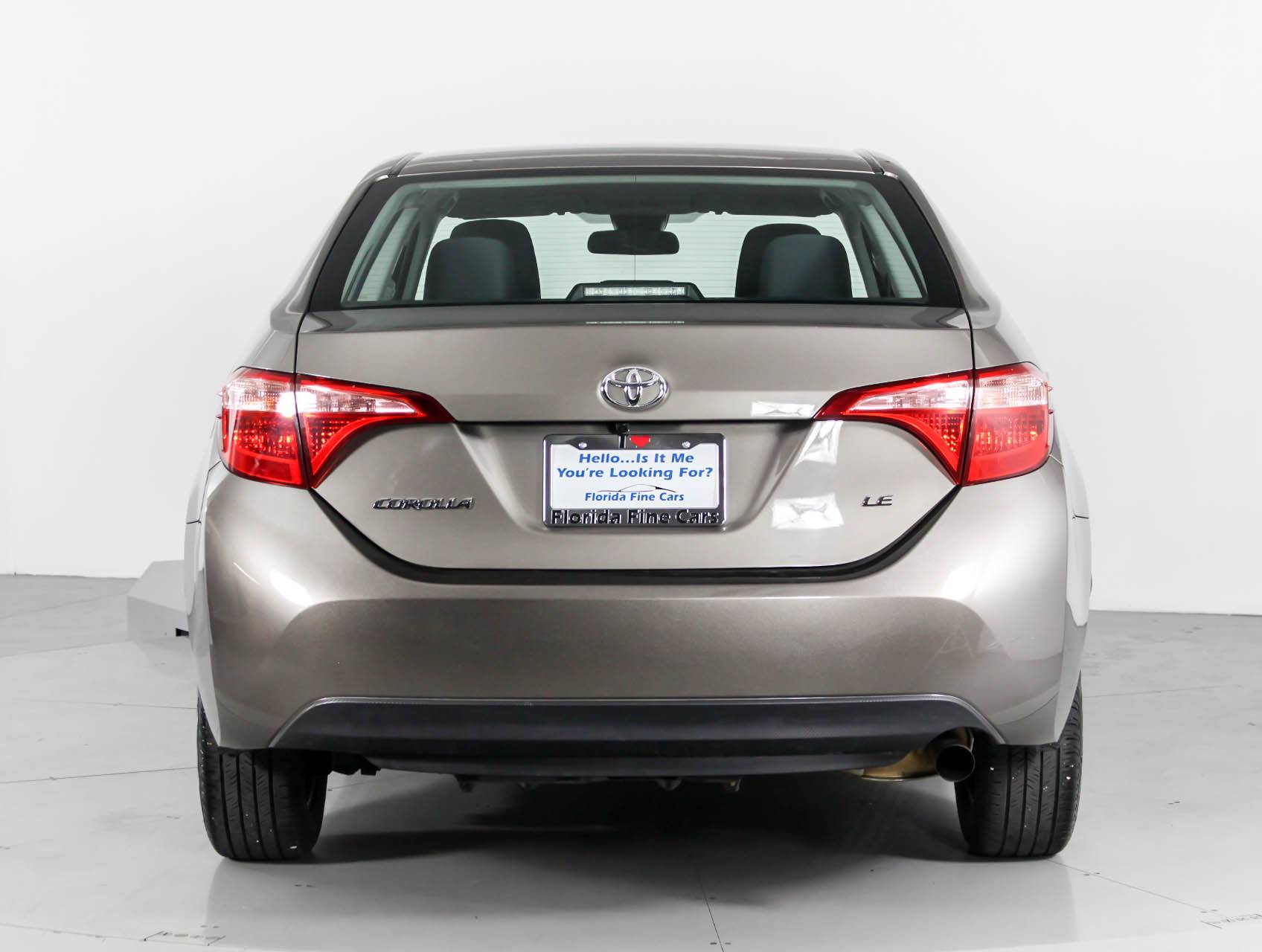 Florida Fine Cars - Used TOYOTA COROLLA 2017 WEST PALM Le