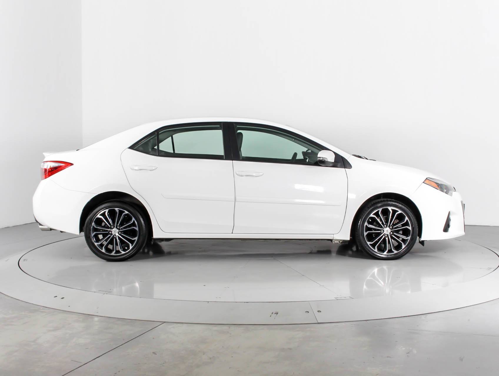 Florida Fine Cars - Used TOYOTA COROLLA 2015 WEST PALM S Plus
