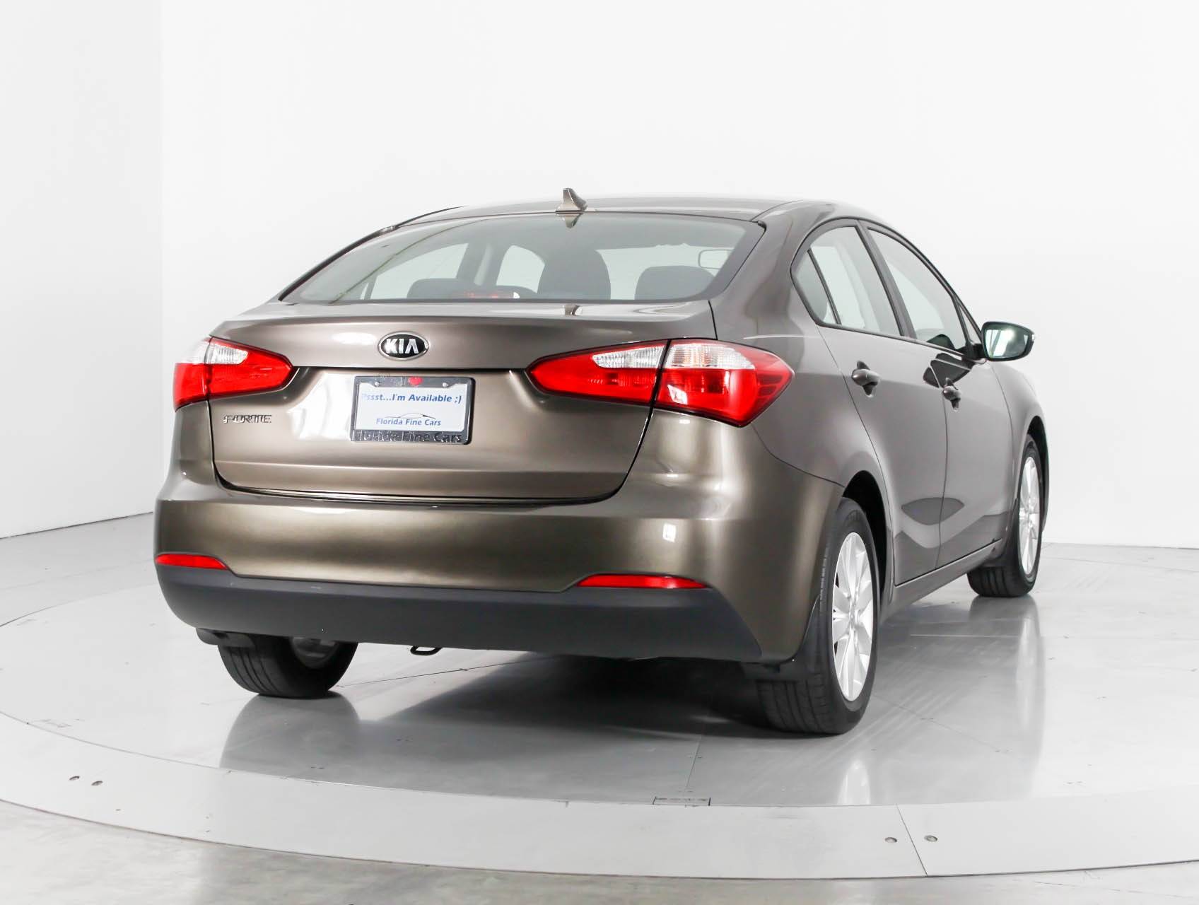 Florida Fine Cars - Used KIA FORTE 2014 WEST PALM Lx