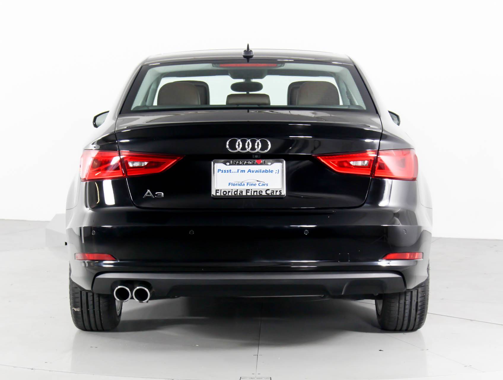 Florida Fine Cars - Used AUDI A3 2015 WEST PALM PREMIUM