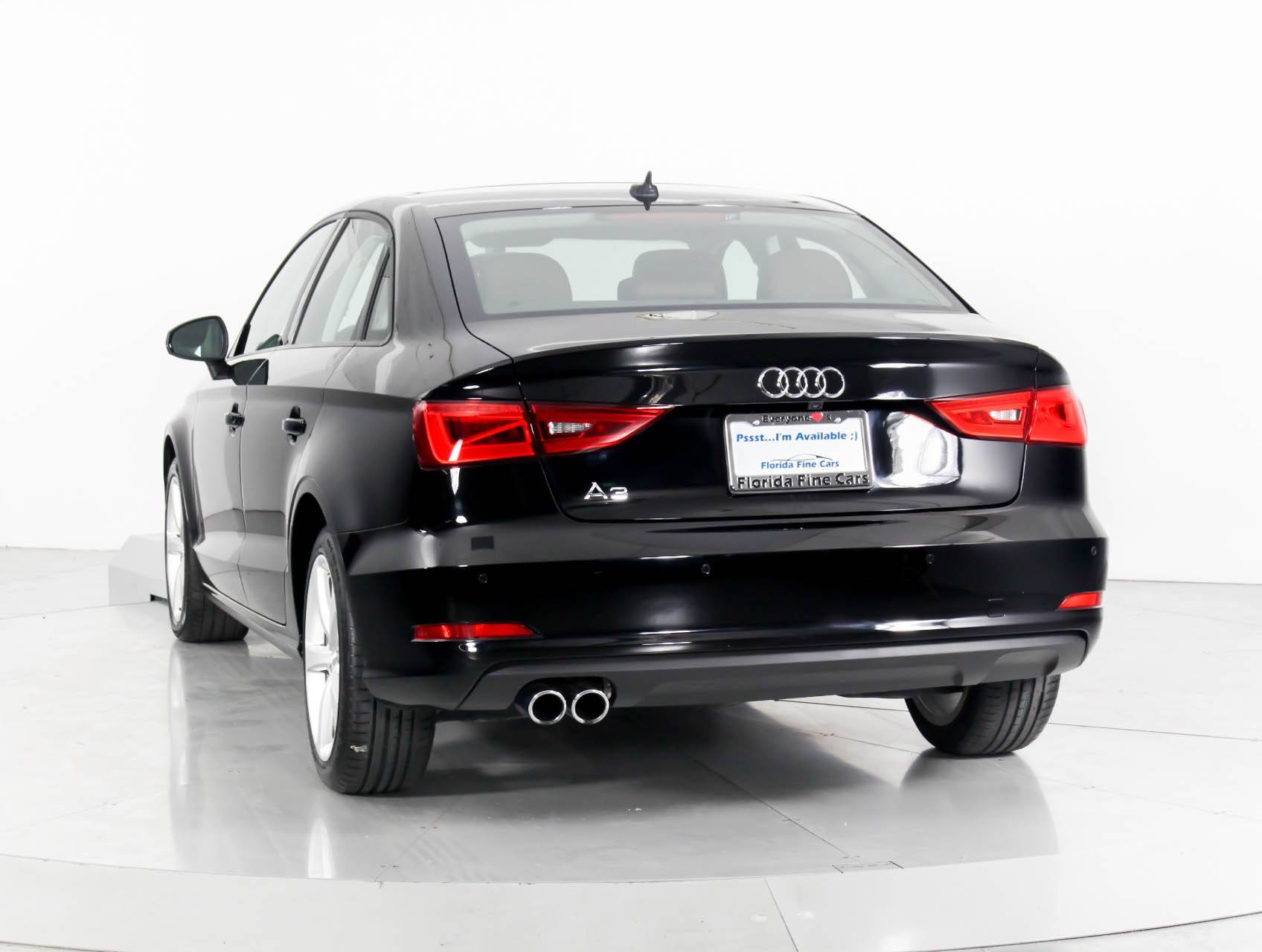 Florida Fine Cars - Used AUDI A3 2015 WEST PALM PREMIUM