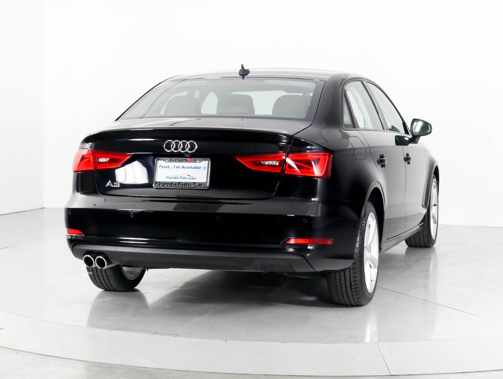 Florida Fine Cars - Used AUDI A3 2015 WEST PALM PREMIUM