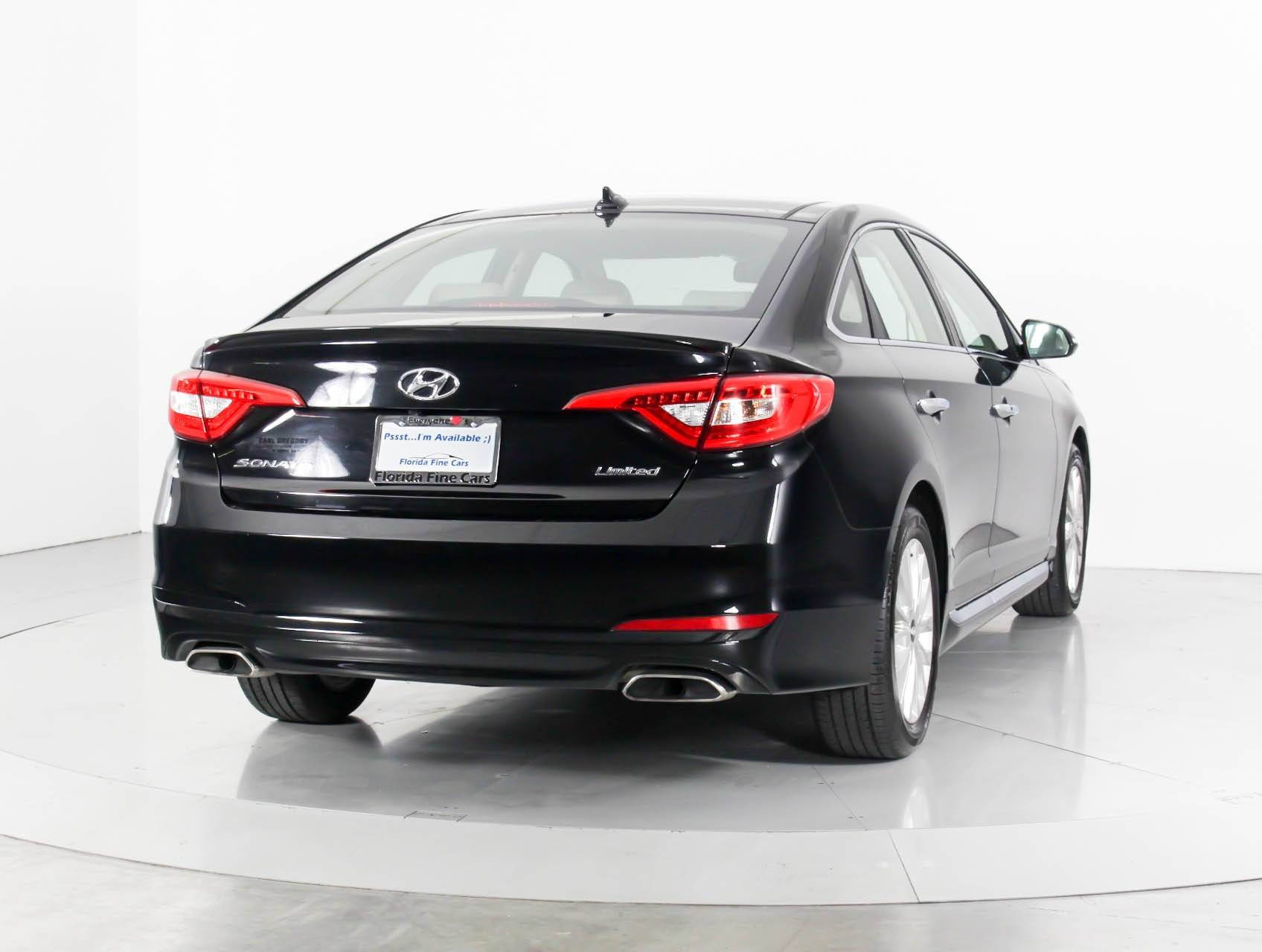 Florida Fine Cars - Used HYUNDAI SONATA 2015 WEST PALM Limited