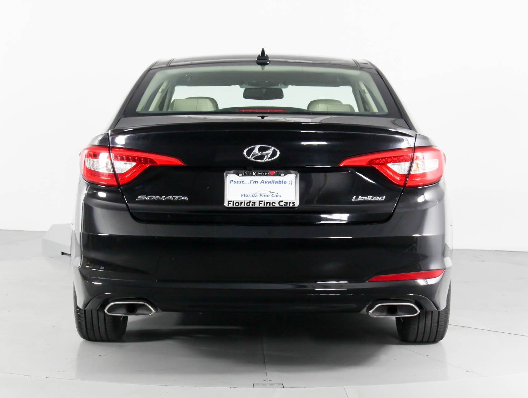 Florida Fine Cars - Used HYUNDAI SONATA 2015 WEST PALM Limited