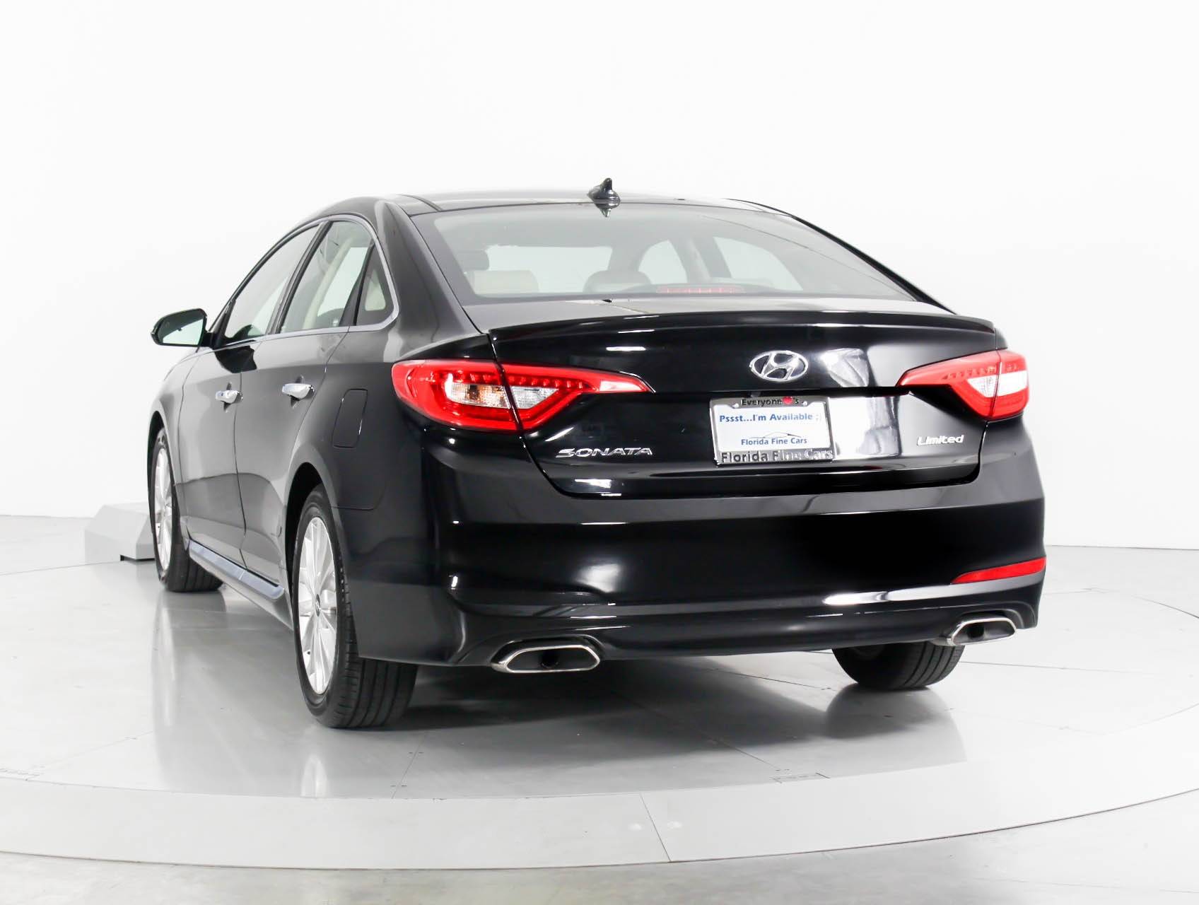 Florida Fine Cars - Used HYUNDAI SONATA 2015 WEST PALM Limited