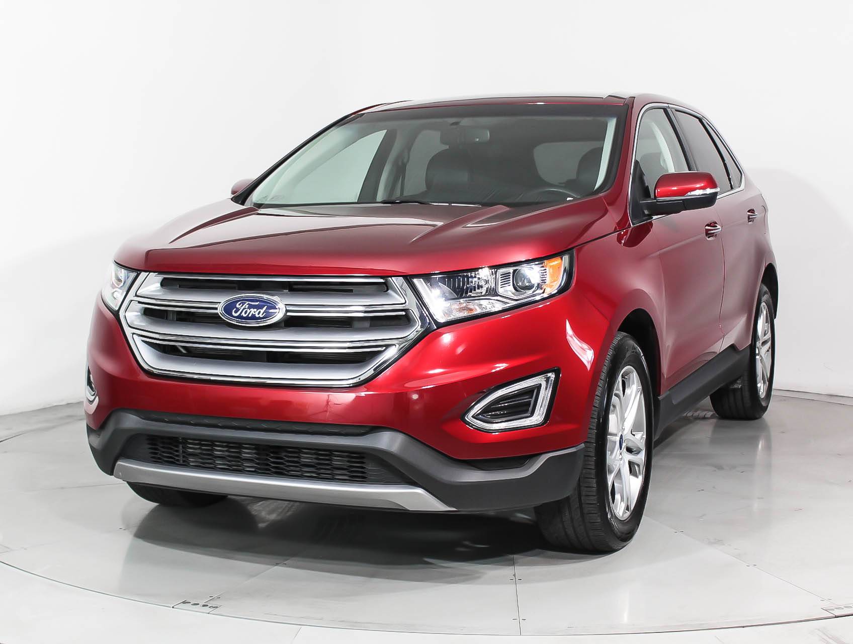 Florida Fine Cars - Used FORD EDGE 2017 WEST PALM TITANIUM