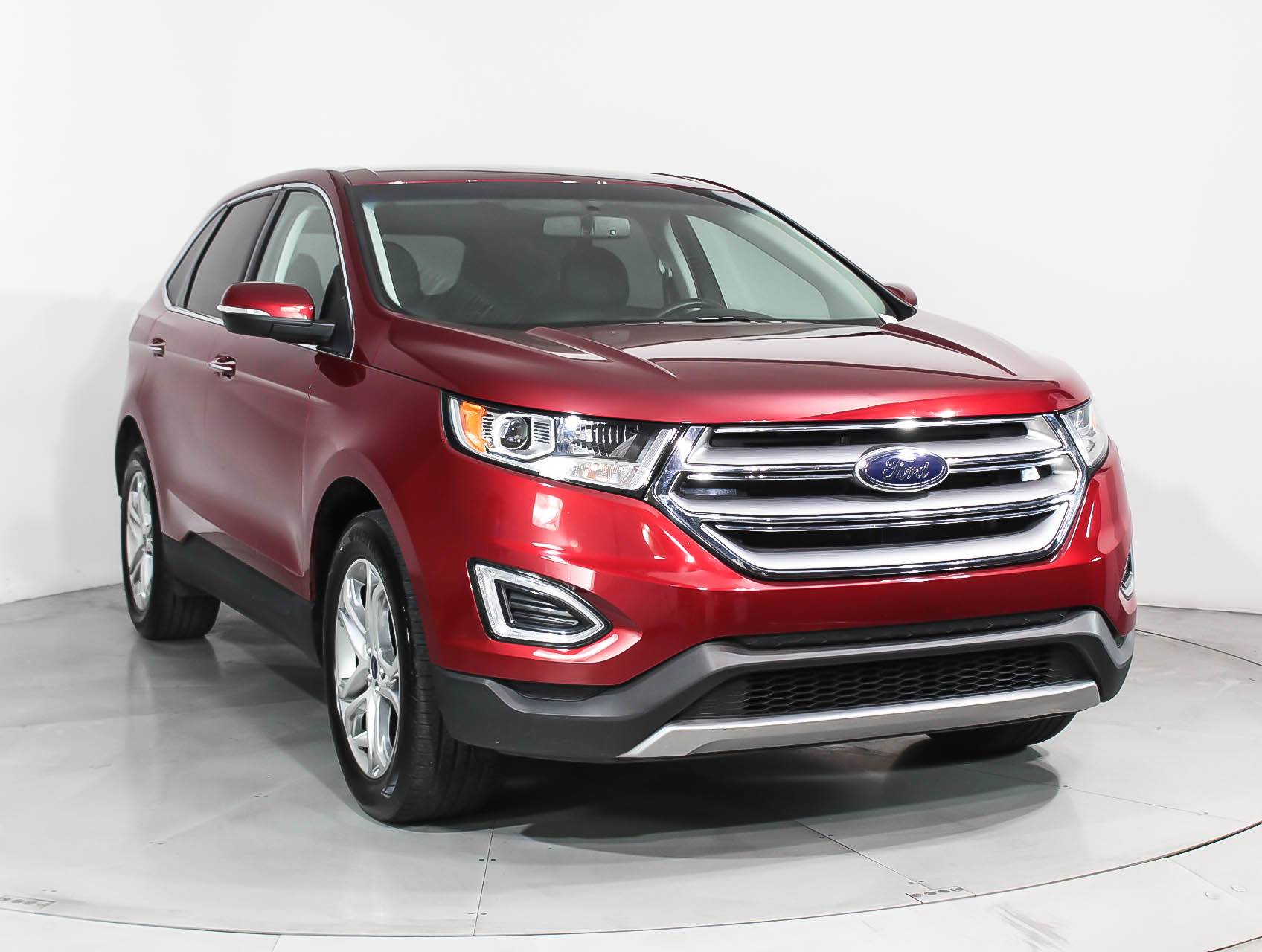 Florida Fine Cars - Used FORD EDGE 2017 WEST PALM TITANIUM