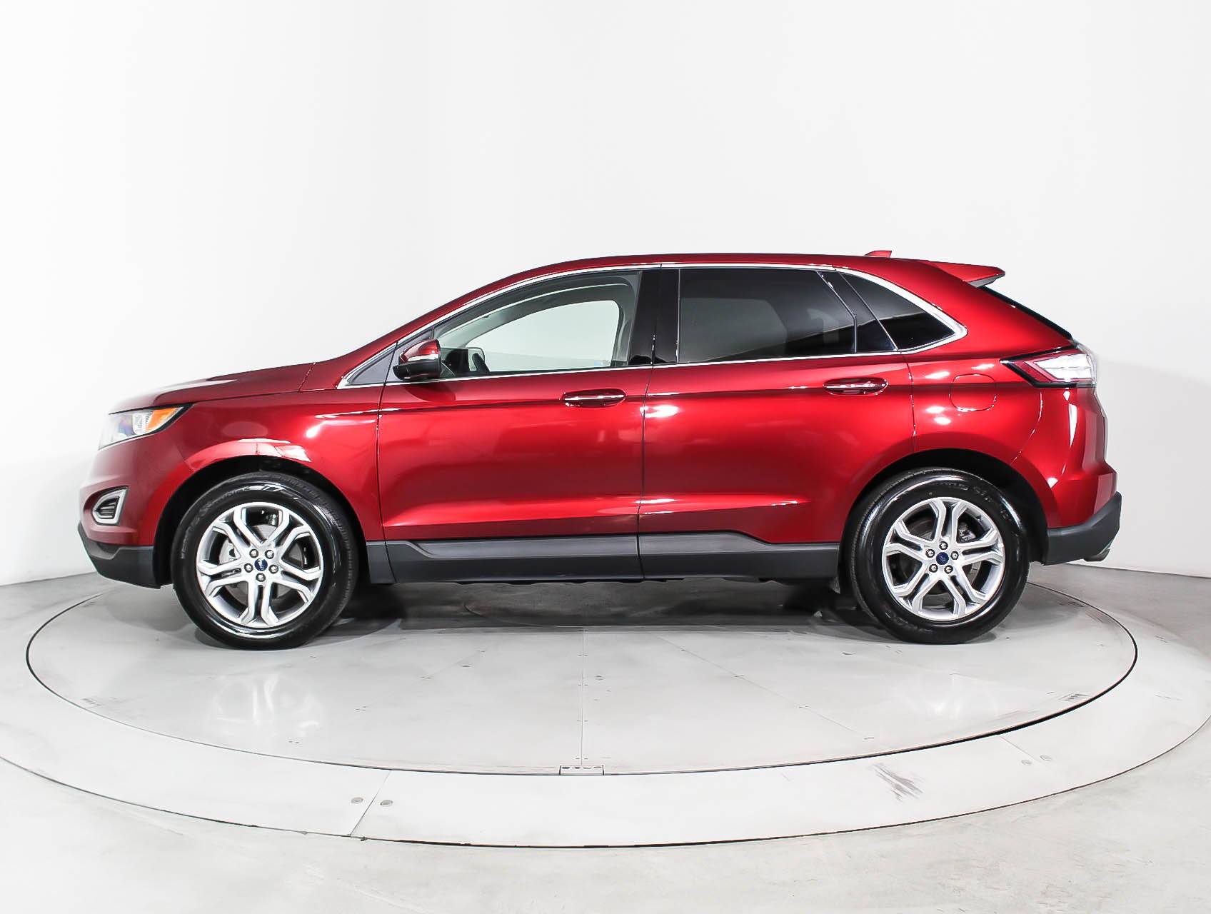 Florida Fine Cars - Used FORD EDGE 2017 WEST PALM TITANIUM