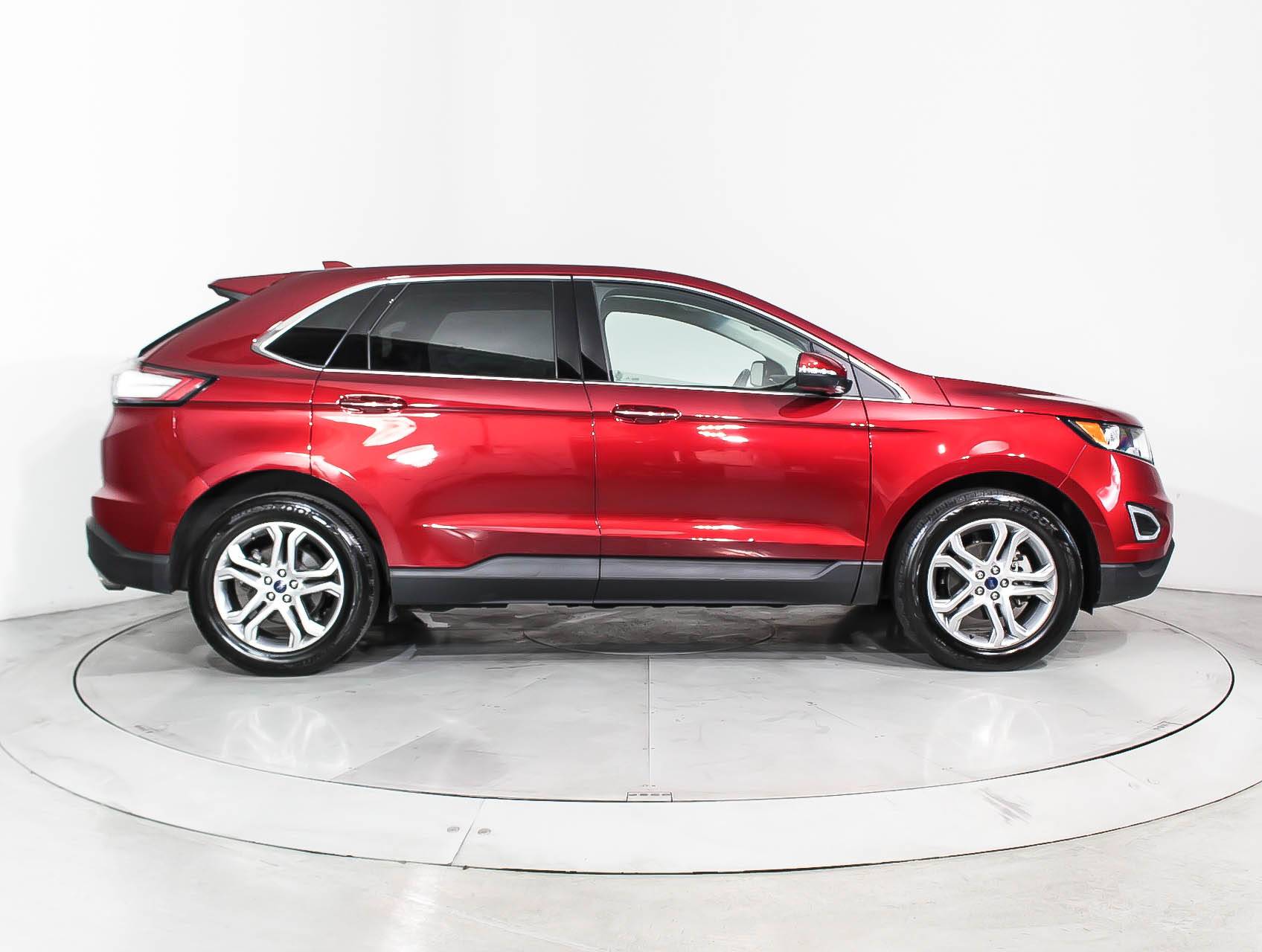 Florida Fine Cars - Used FORD EDGE 2017 WEST PALM TITANIUM