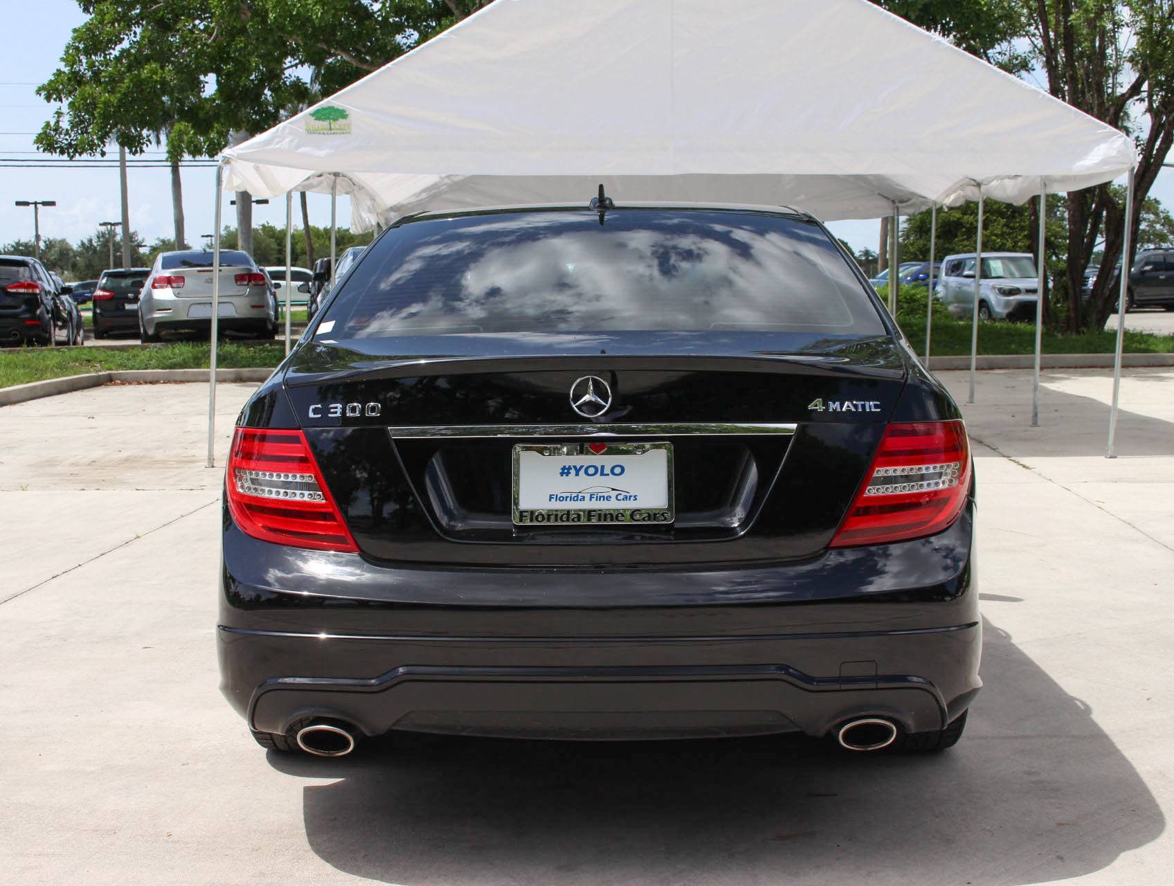 Florida Fine Cars - Used MERCEDES-BENZ C CLASS 2013 MIAMI C300 4MATIC