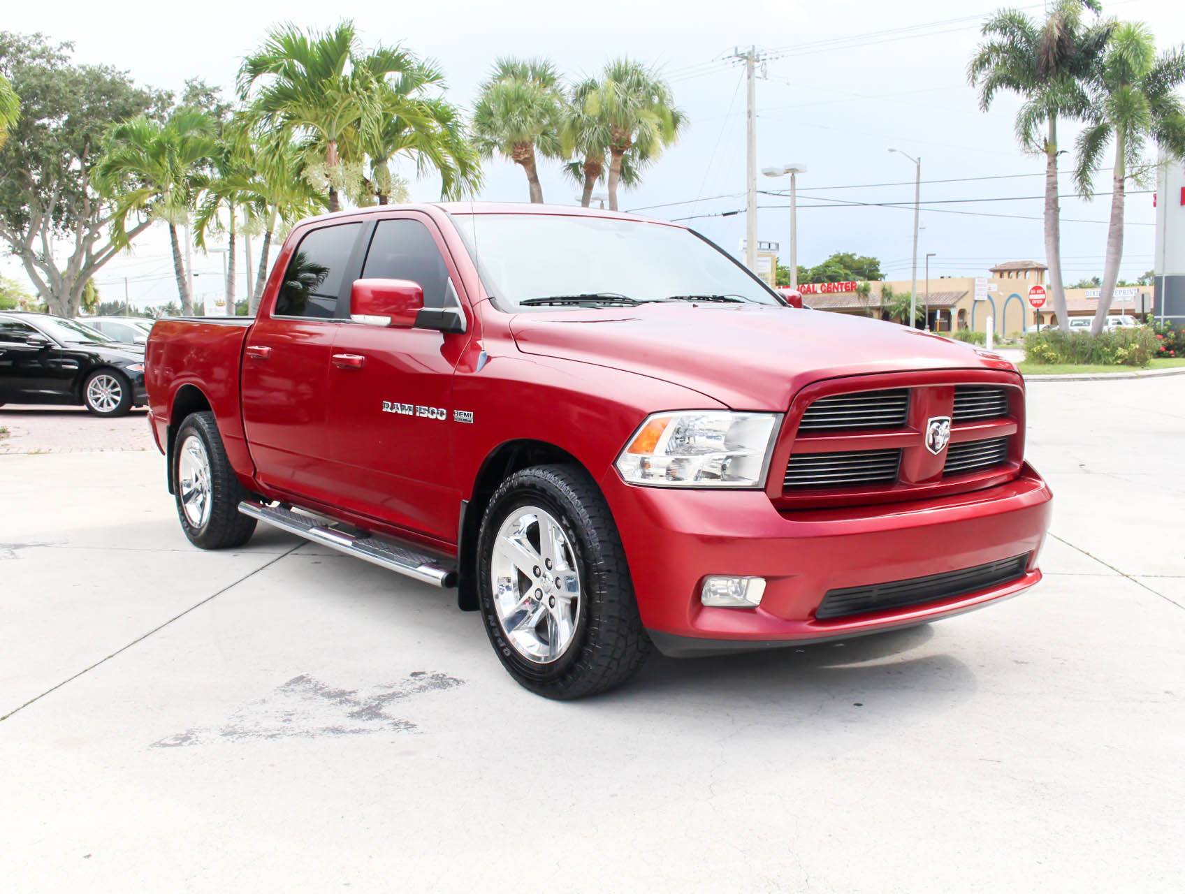 Florida Fine Cars - Used DODGE RAM PICKUP 2011 WEST PALM Sport Crew Cab